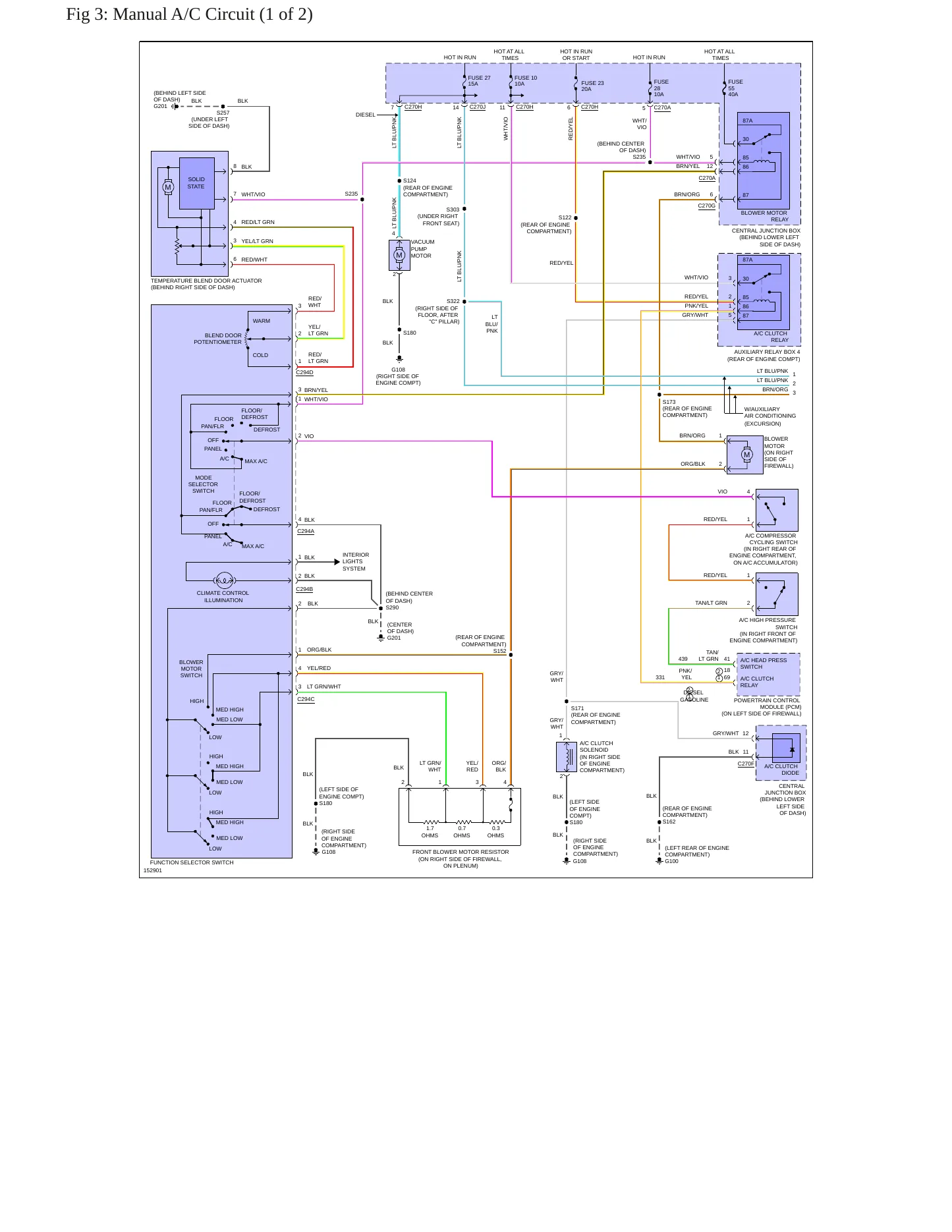 2002 Ford Excursion Service and Repair Manual preview page 13