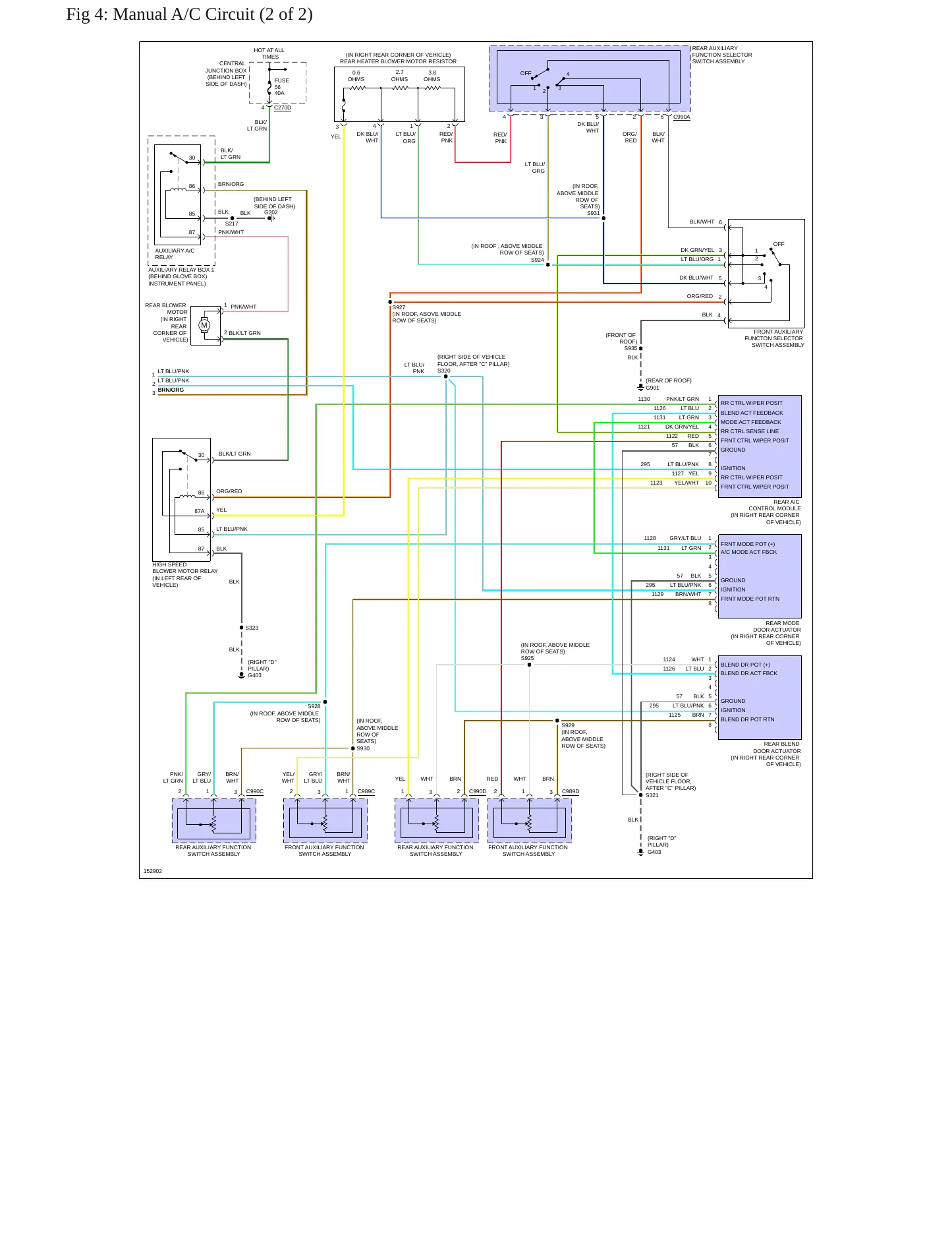 2002 Ford Excursion Service and Repair Manual preview page 14