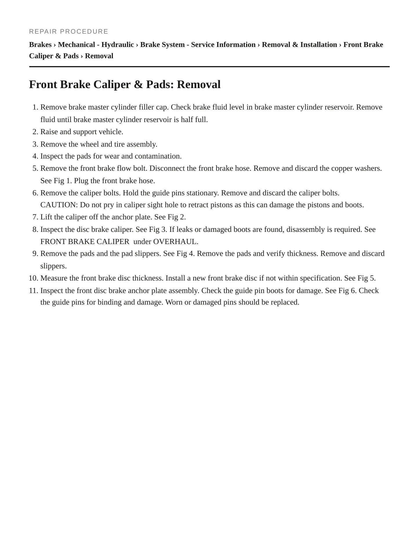 2002 Ford Mustang Service and Repair Manual preview page 5