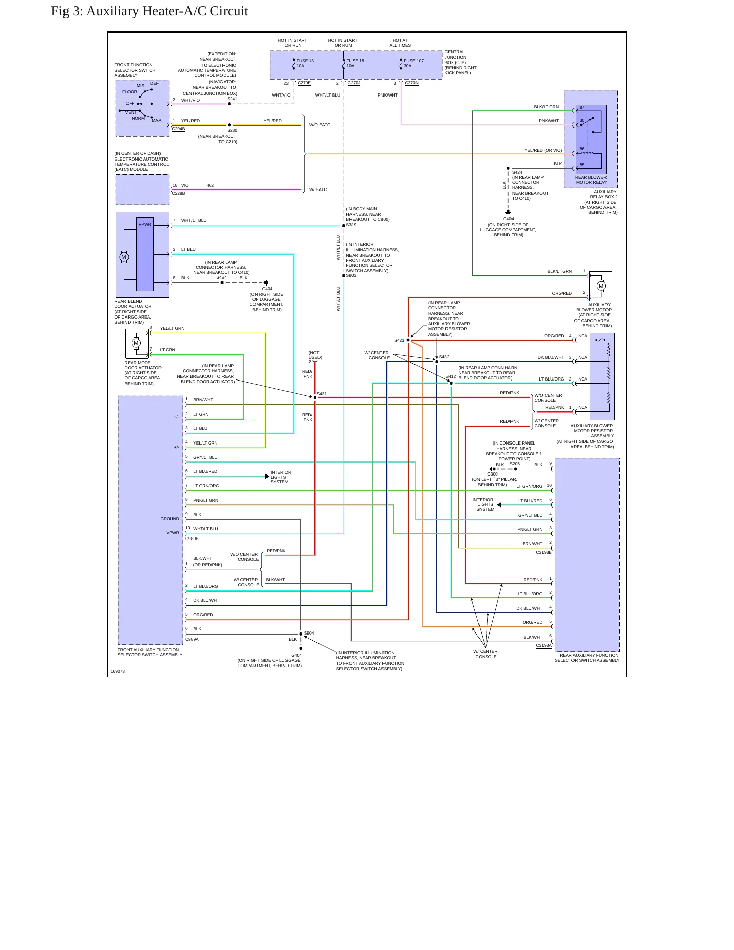 2003 Ford Expedition Service and Repair Manual preview page 12