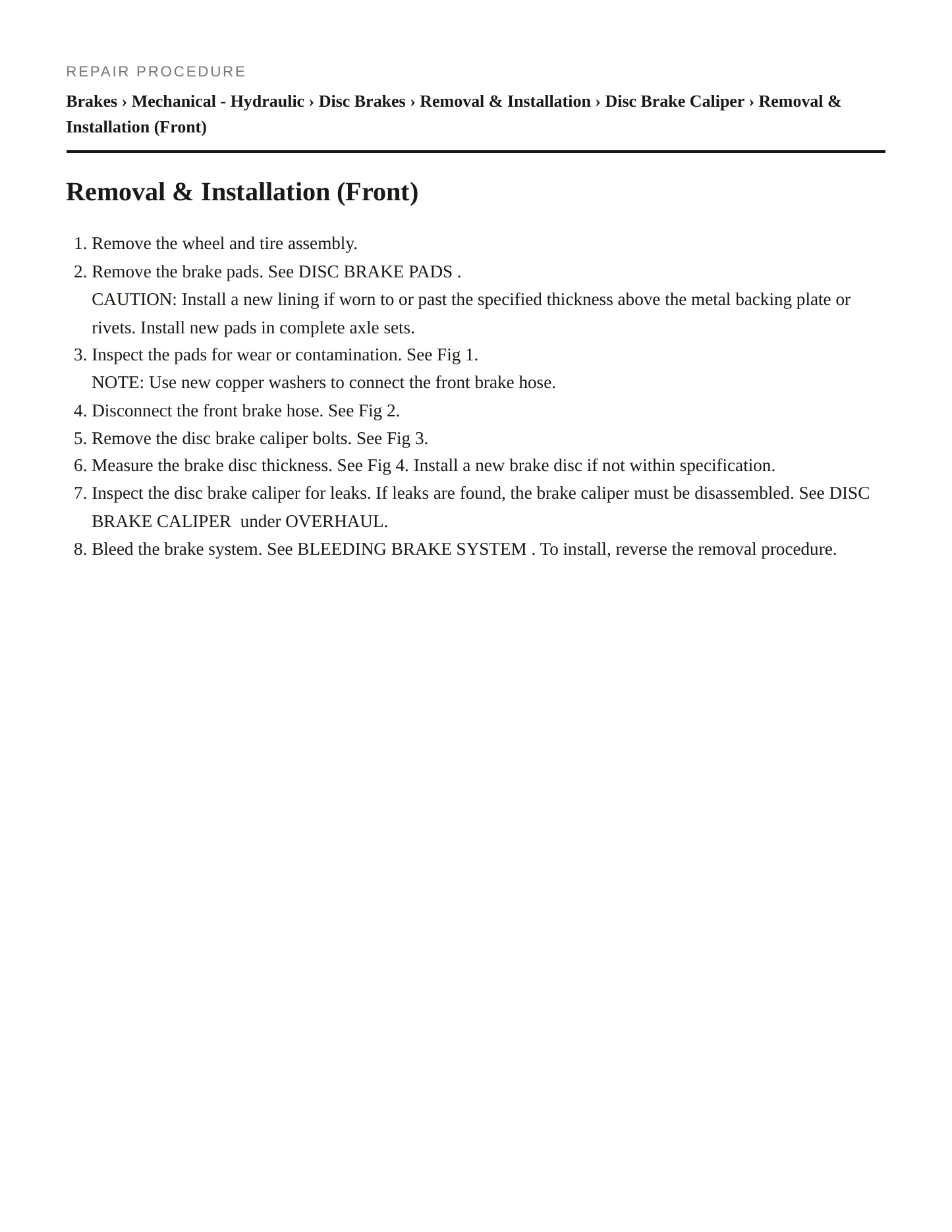 2003 Ford Expedition Service and Repair Manual preview page 5