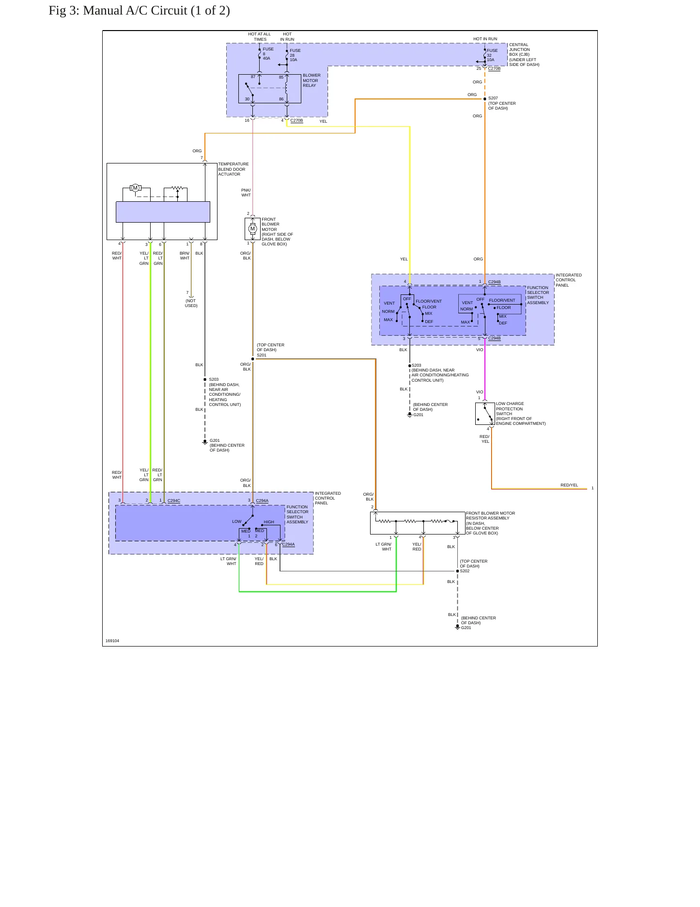 2003 Ford Taurus Service and Repair Manual preview page 13