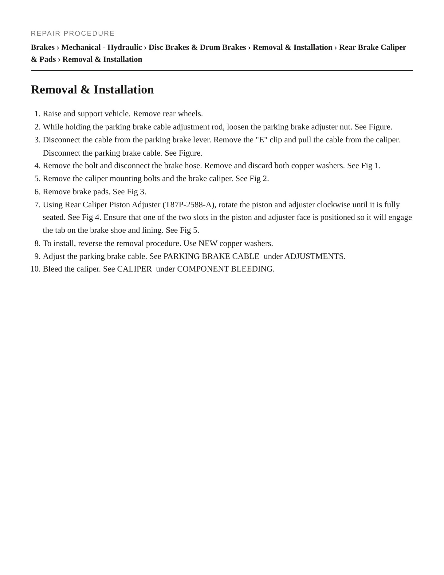 2003 Ford Taurus service manual page 5