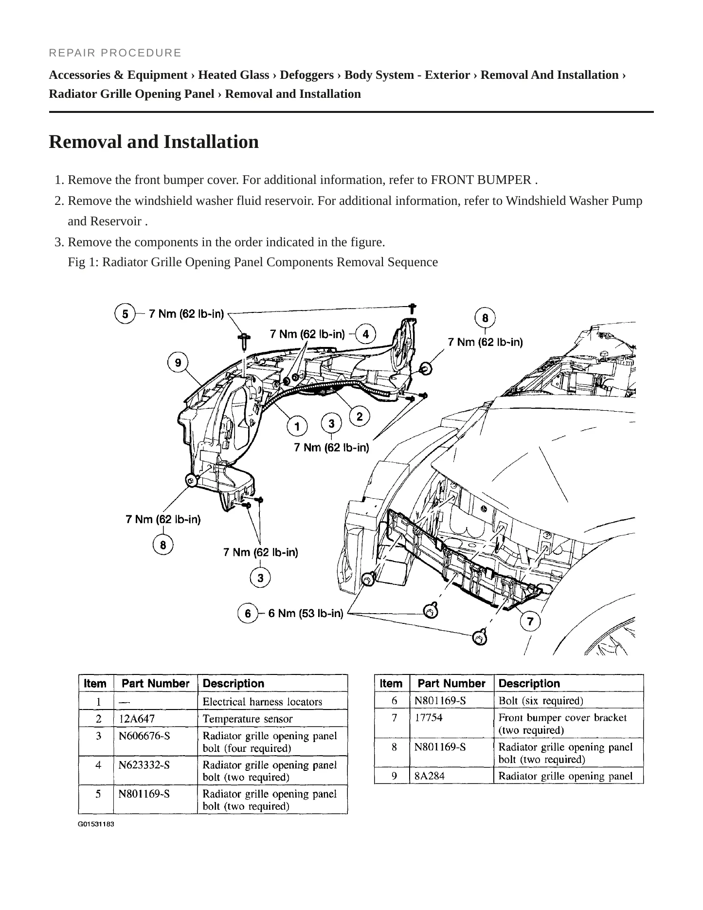 2003 Ford Thunderbird Service and Repair Manual preview page 4