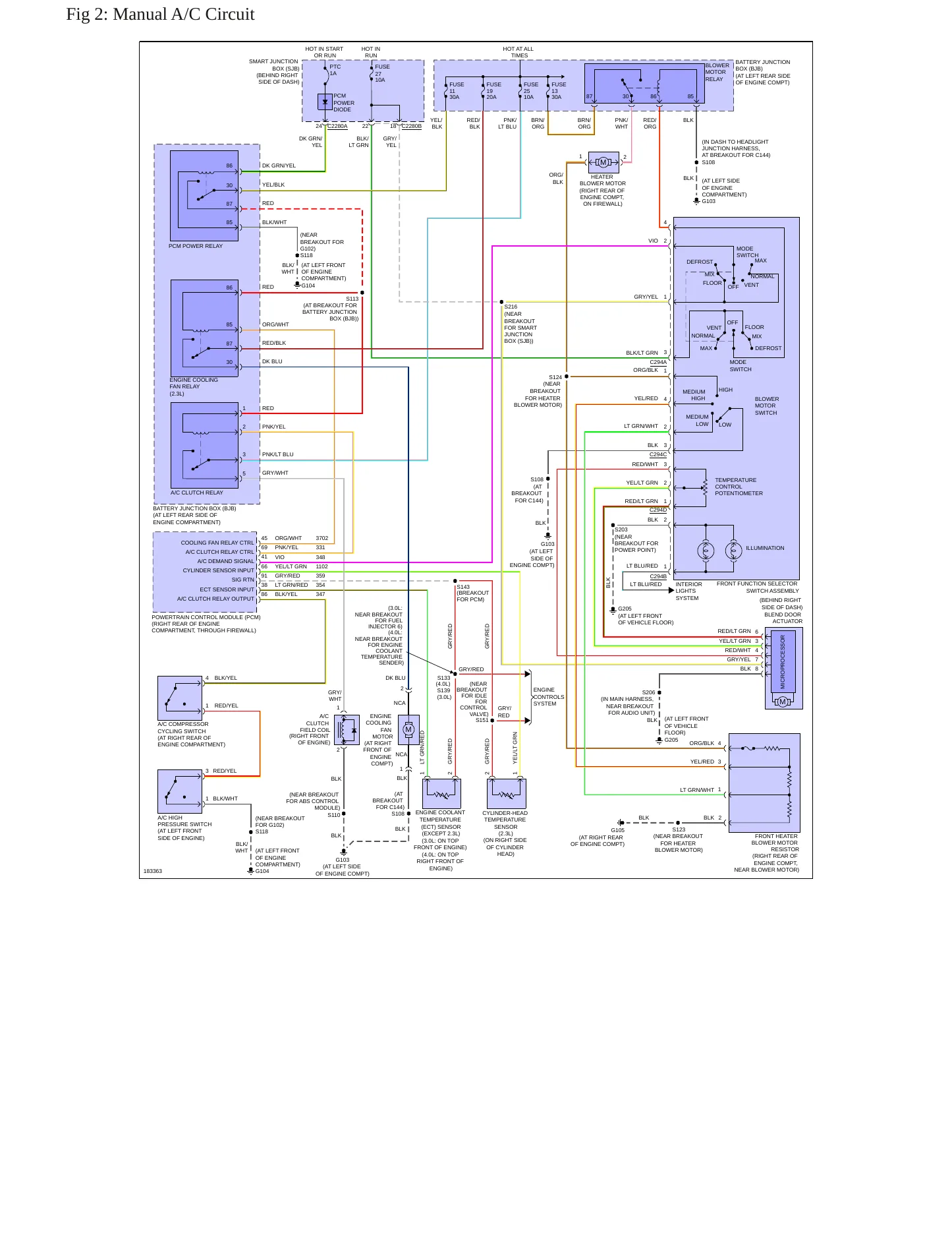 2004 Ford Ranger Service and Repair Manual preview page 11
