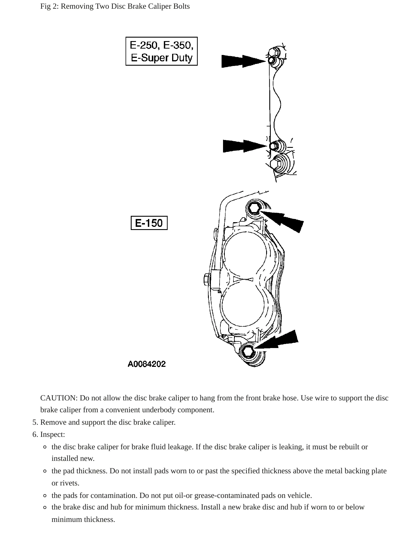 2005 Ford E-350 Super Duty service manual page 6