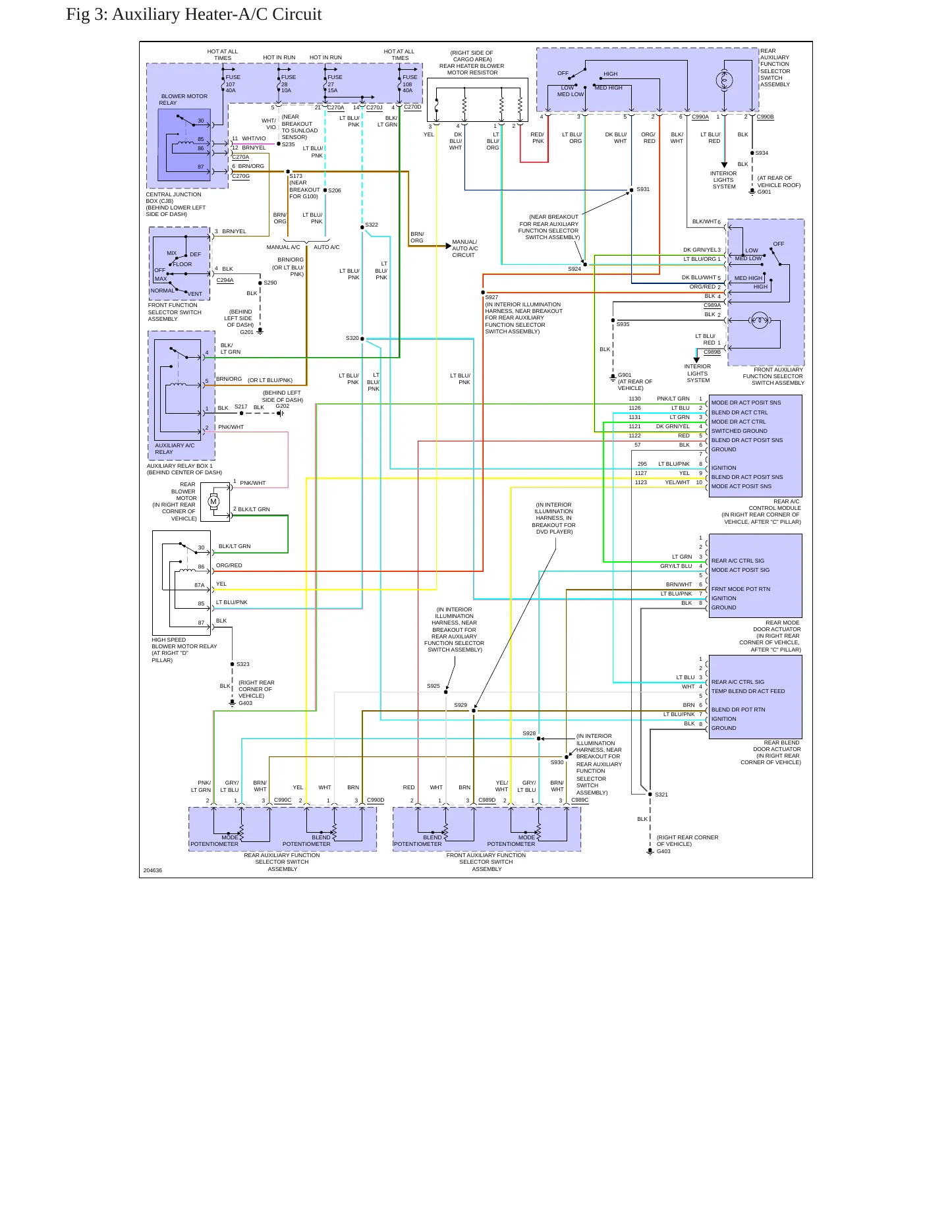 2005 Ford Excursion Service and Repair Manual preview page 11