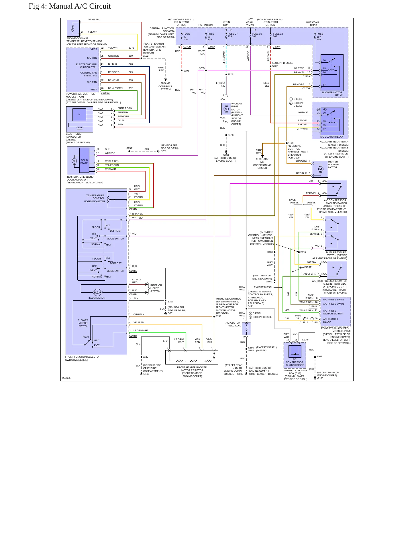 2005 Ford Excursion Service and Repair Manual preview page 12