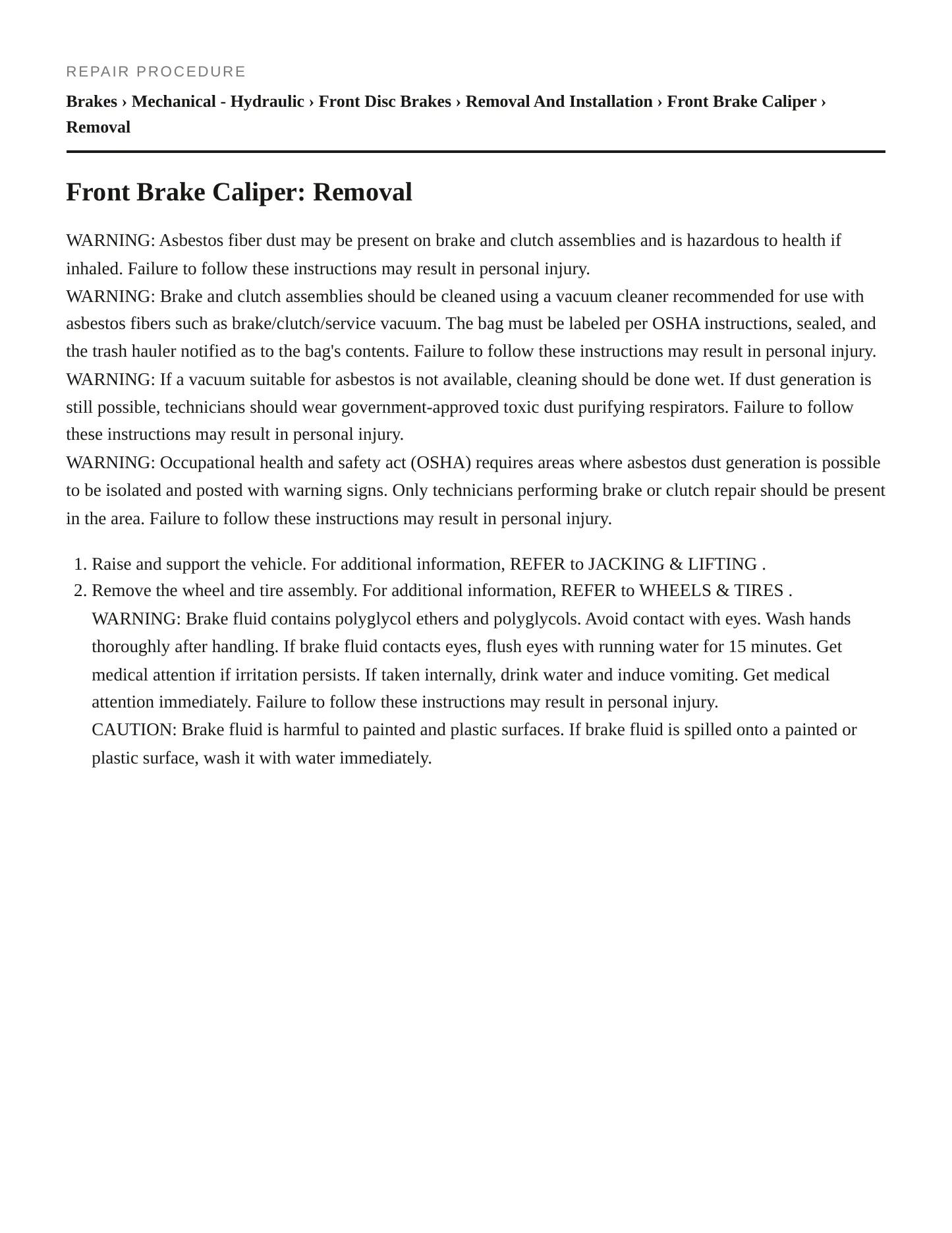 2005 Ford Excursion Service and Repair Manual preview page 5