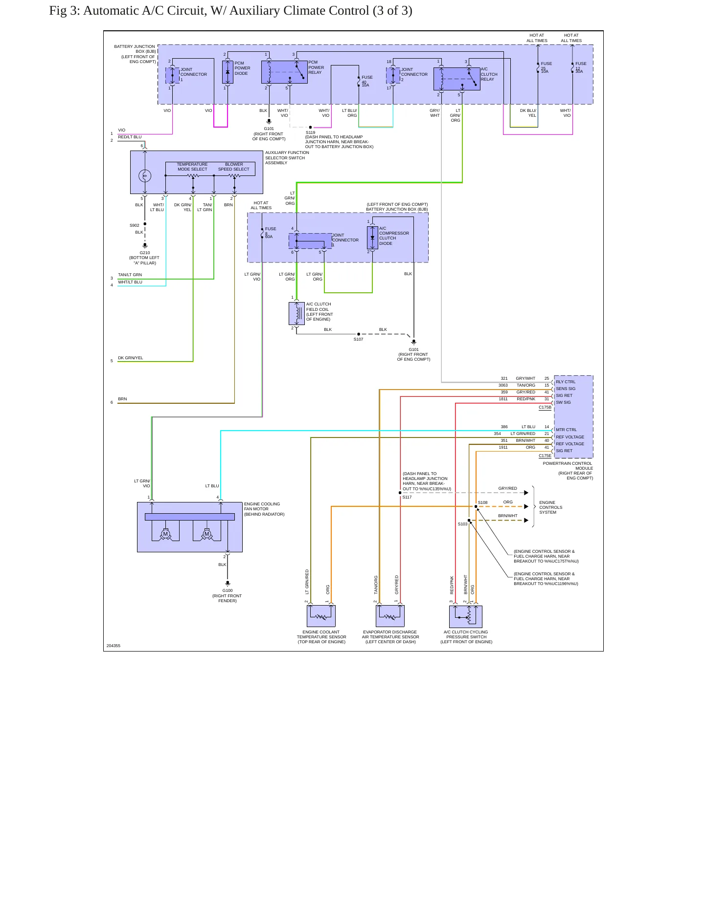 2005 Ford Freestyle Service and Repair Manual preview page 8