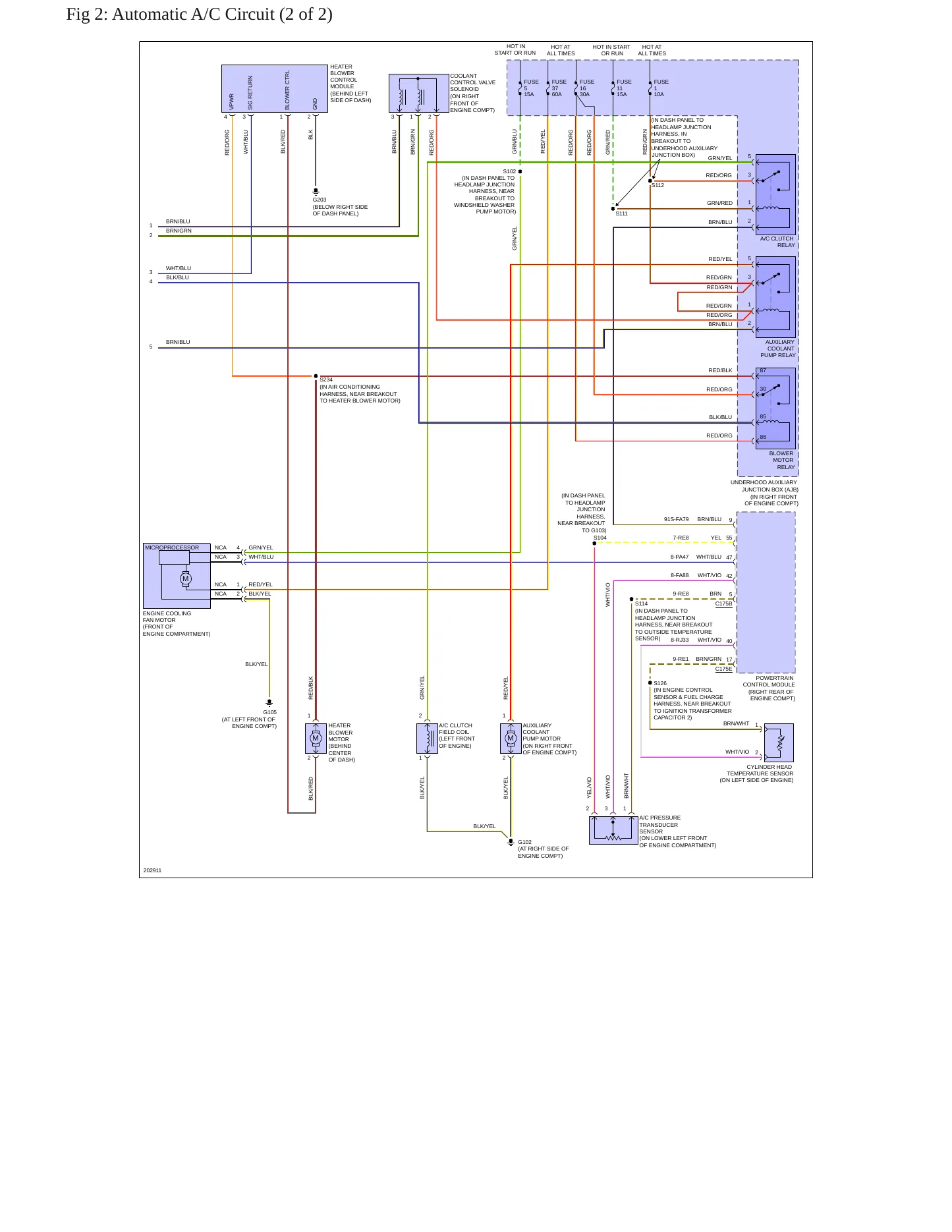 2005 Ford Thunderbird Service and Repair Manual preview page 7