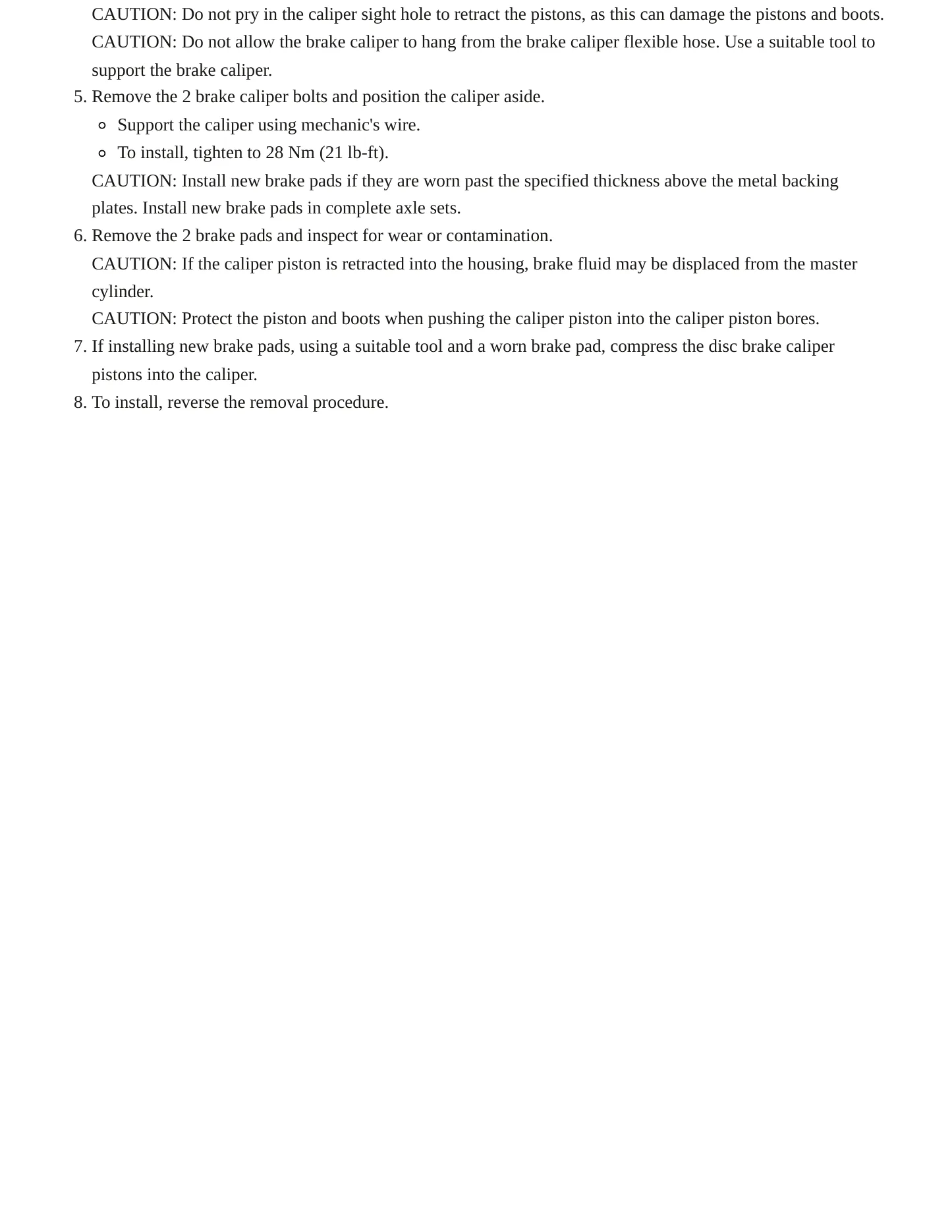 2006 Ford Focus Service and Repair Manual preview page 5