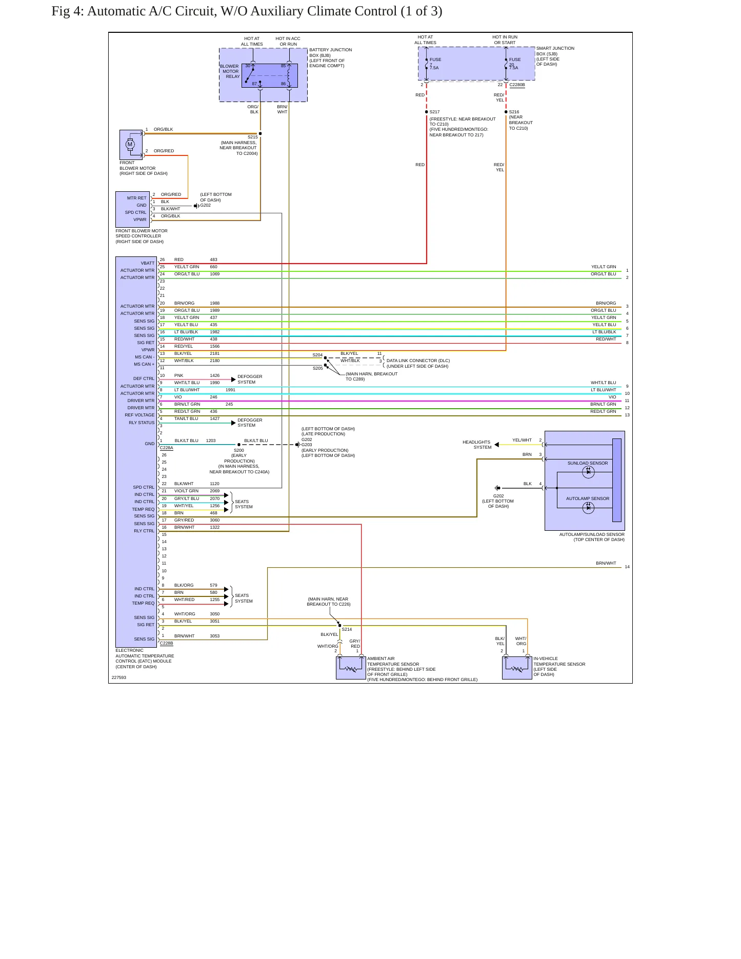 2006 Ford Freestyle Service and Repair Manual preview page 9