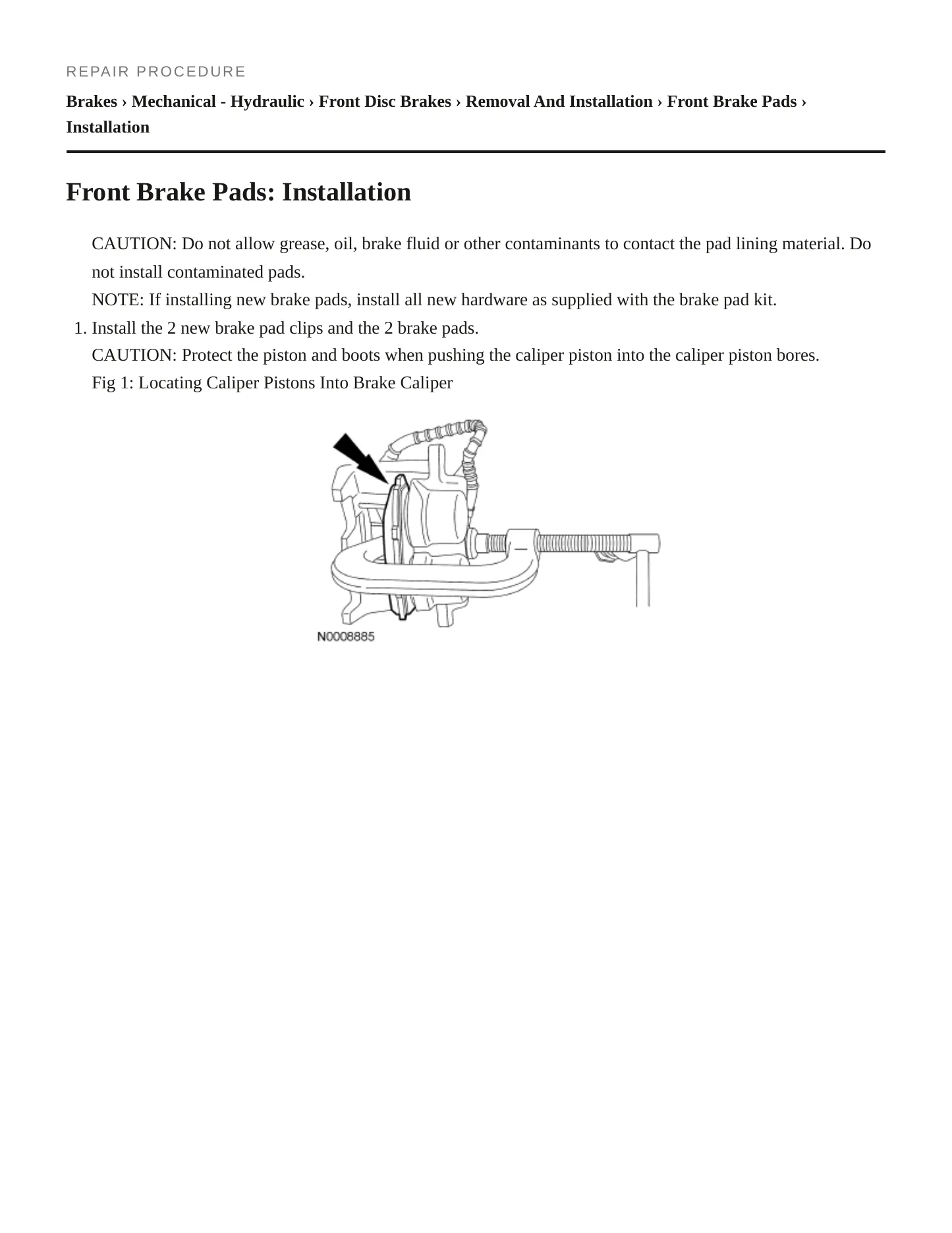 2006 Ford Ranger Service and Repair Manual preview page 5