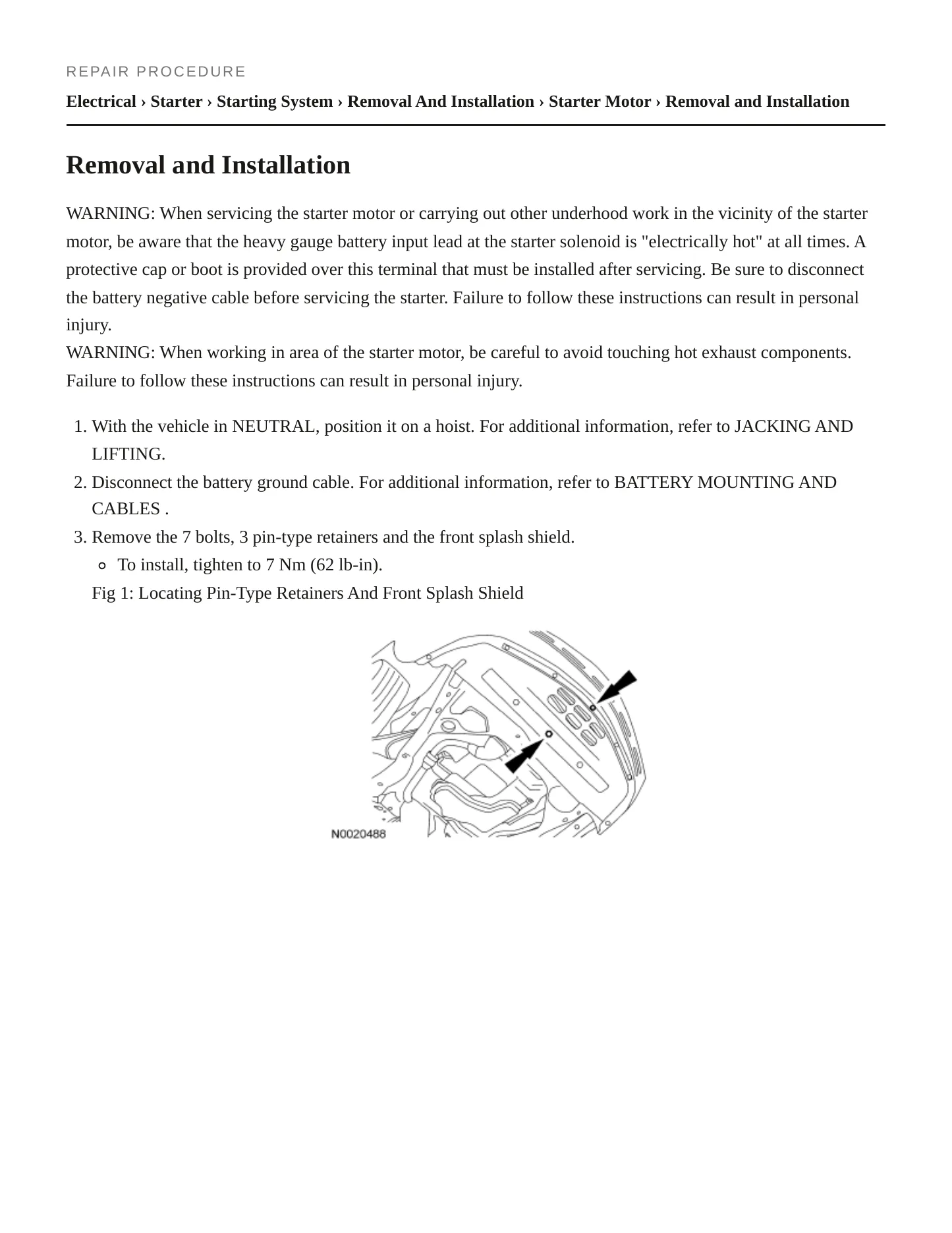 2006 Ford Taurus service manual page 4