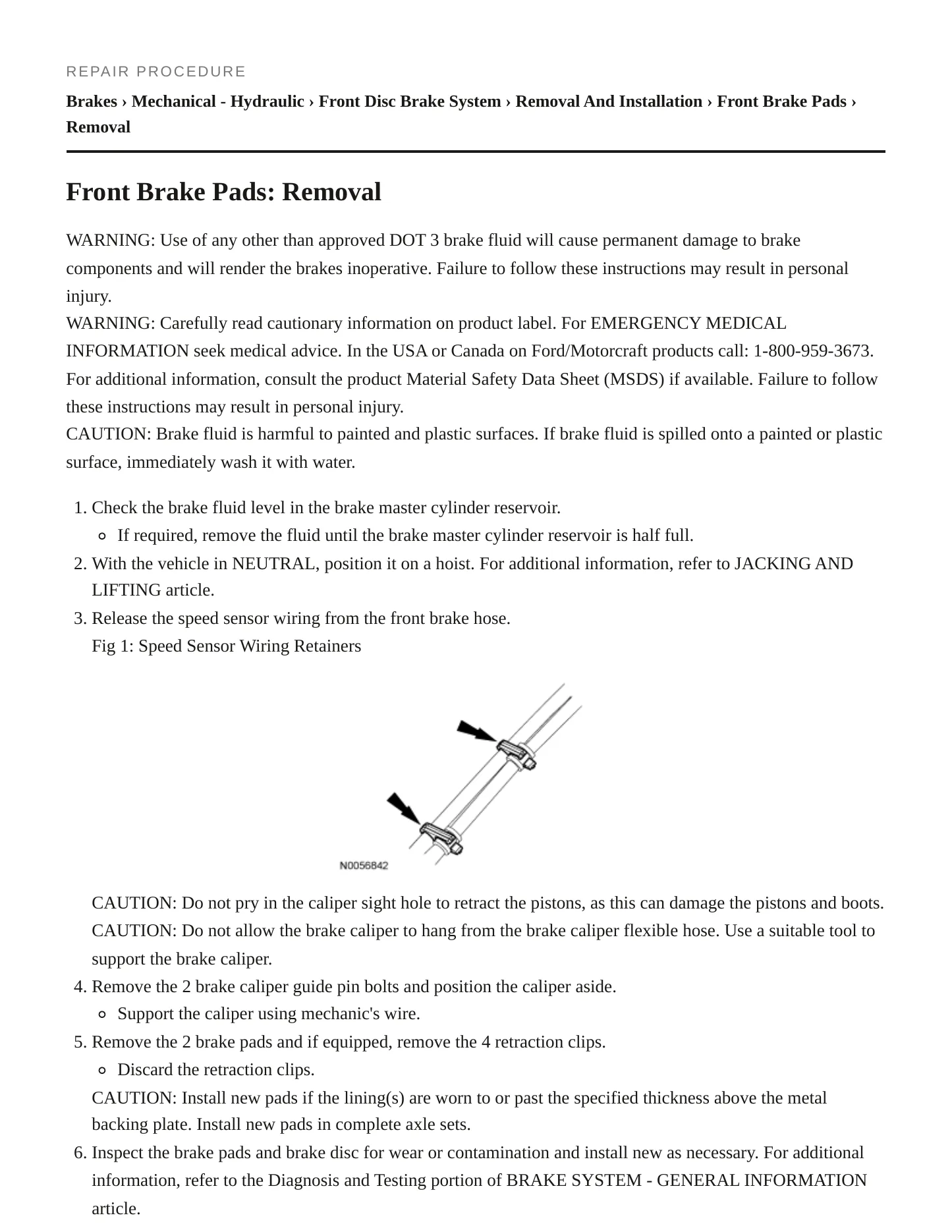 2007 Ford E-450 Super Duty service manual page 5