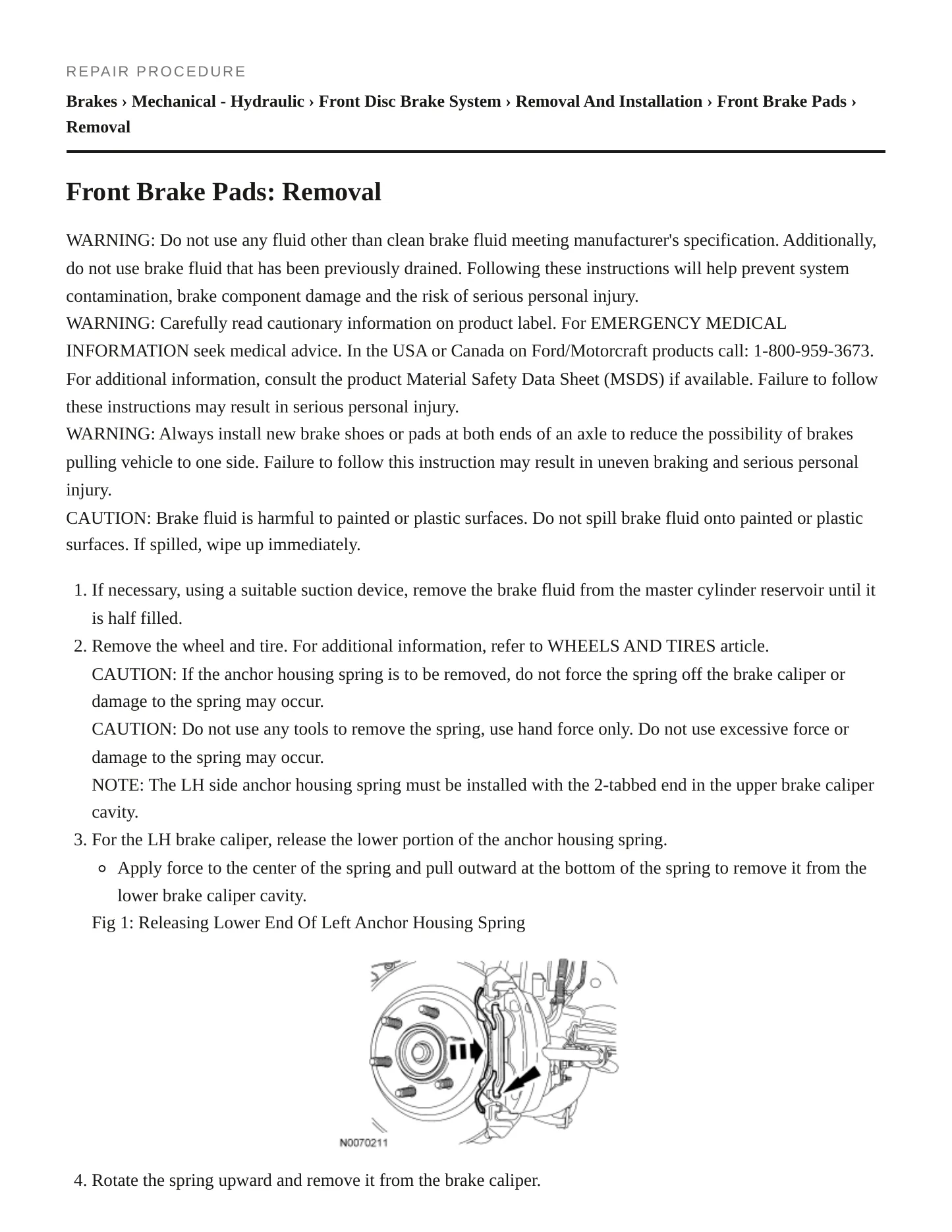 2007 Ford Expedition Service and Repair Manual preview page 4