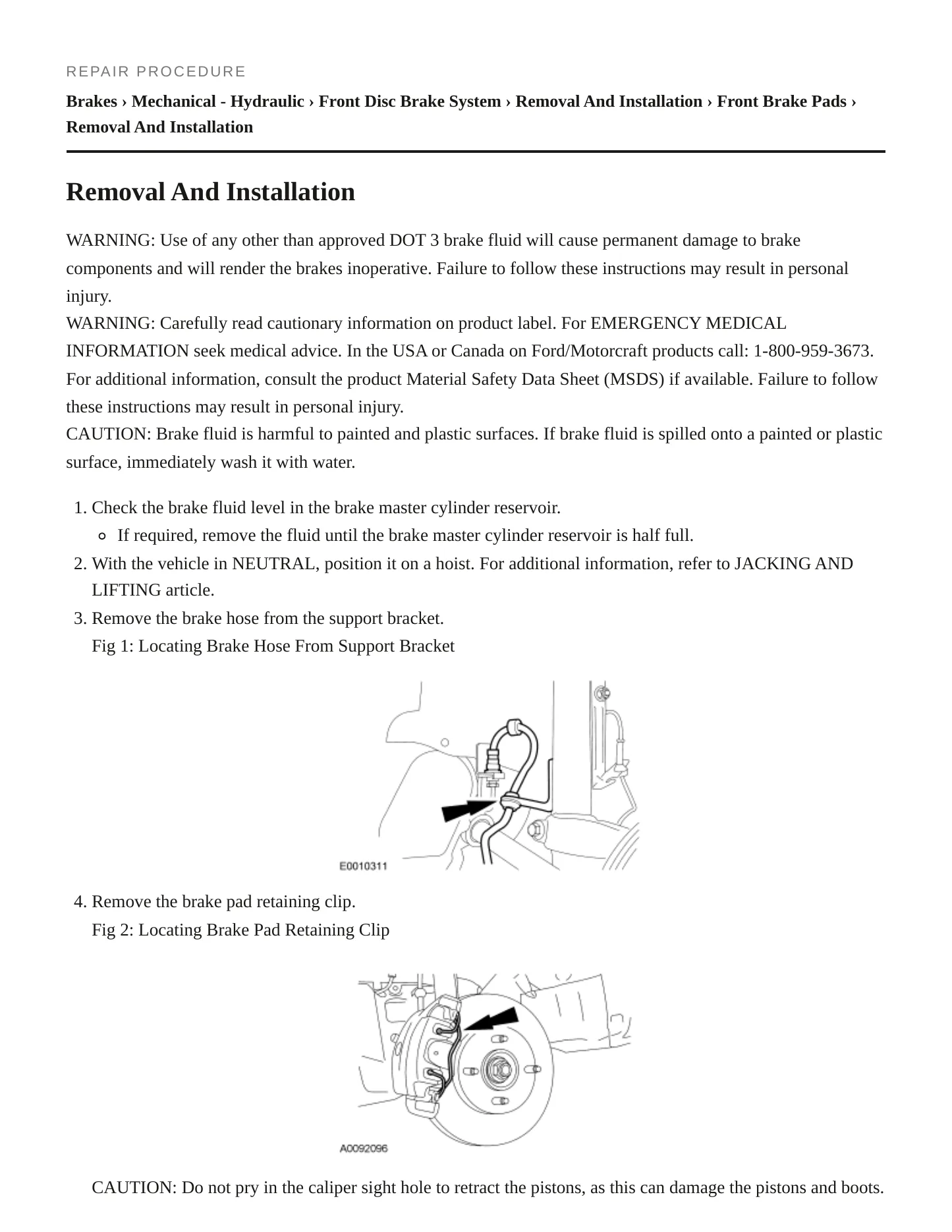 2007 Ford Focus Service and Repair Manual preview page 4