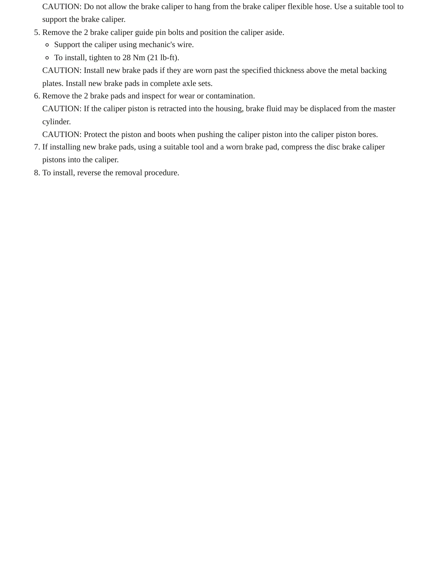 2007 Ford Focus Service and Repair Manual preview page 5