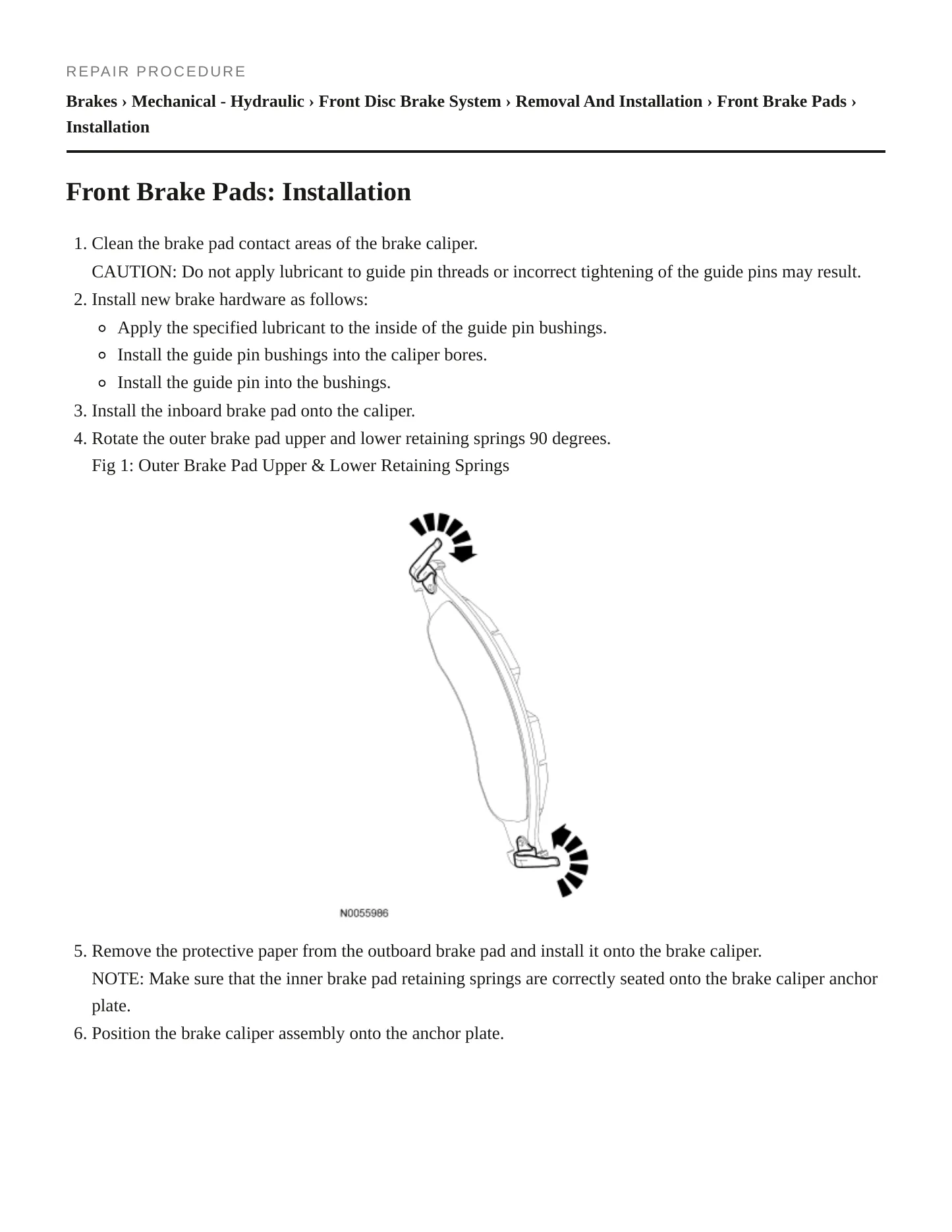 2008 Ford Expedition Service and Repair Manual preview page 4