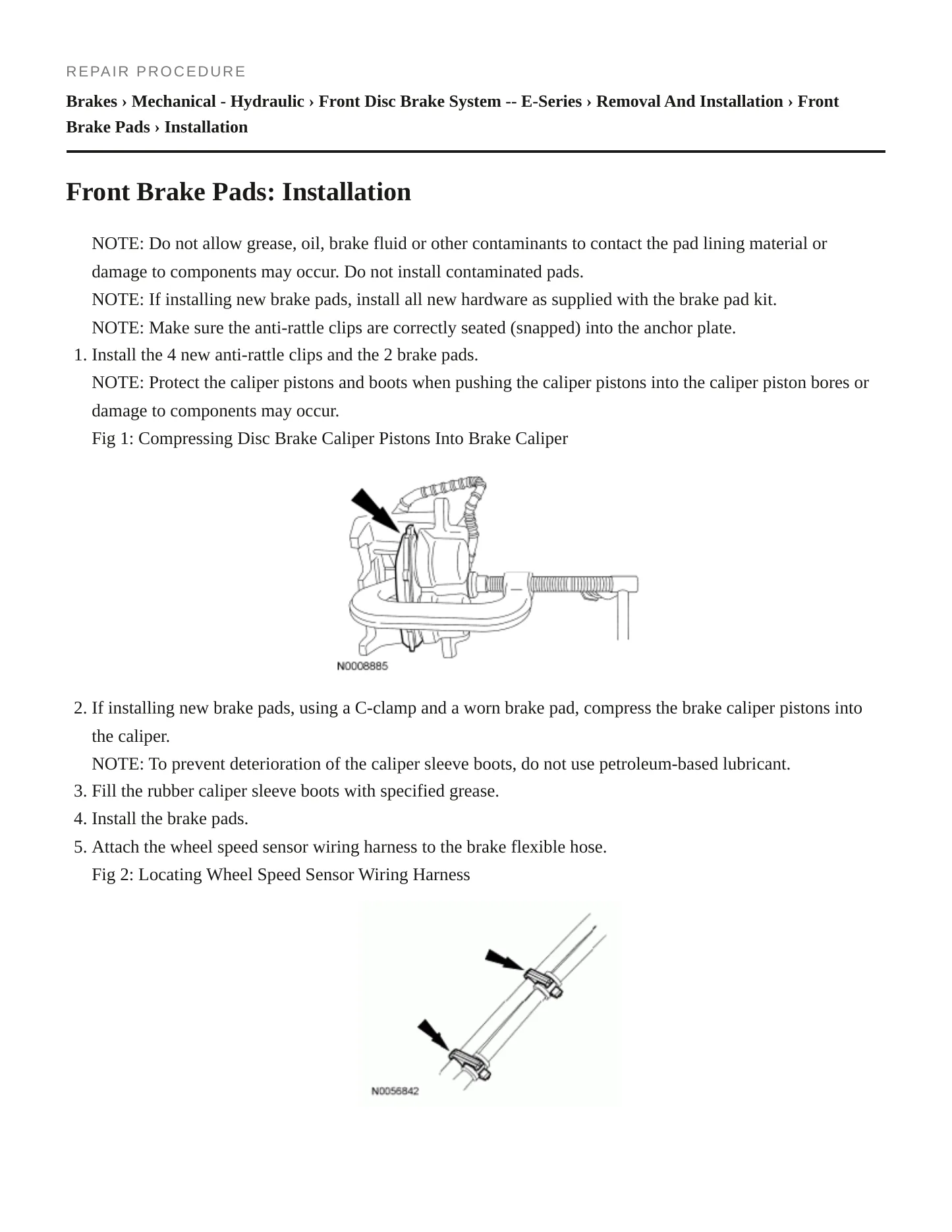 2010 Ford Econoline Van service manual page 5