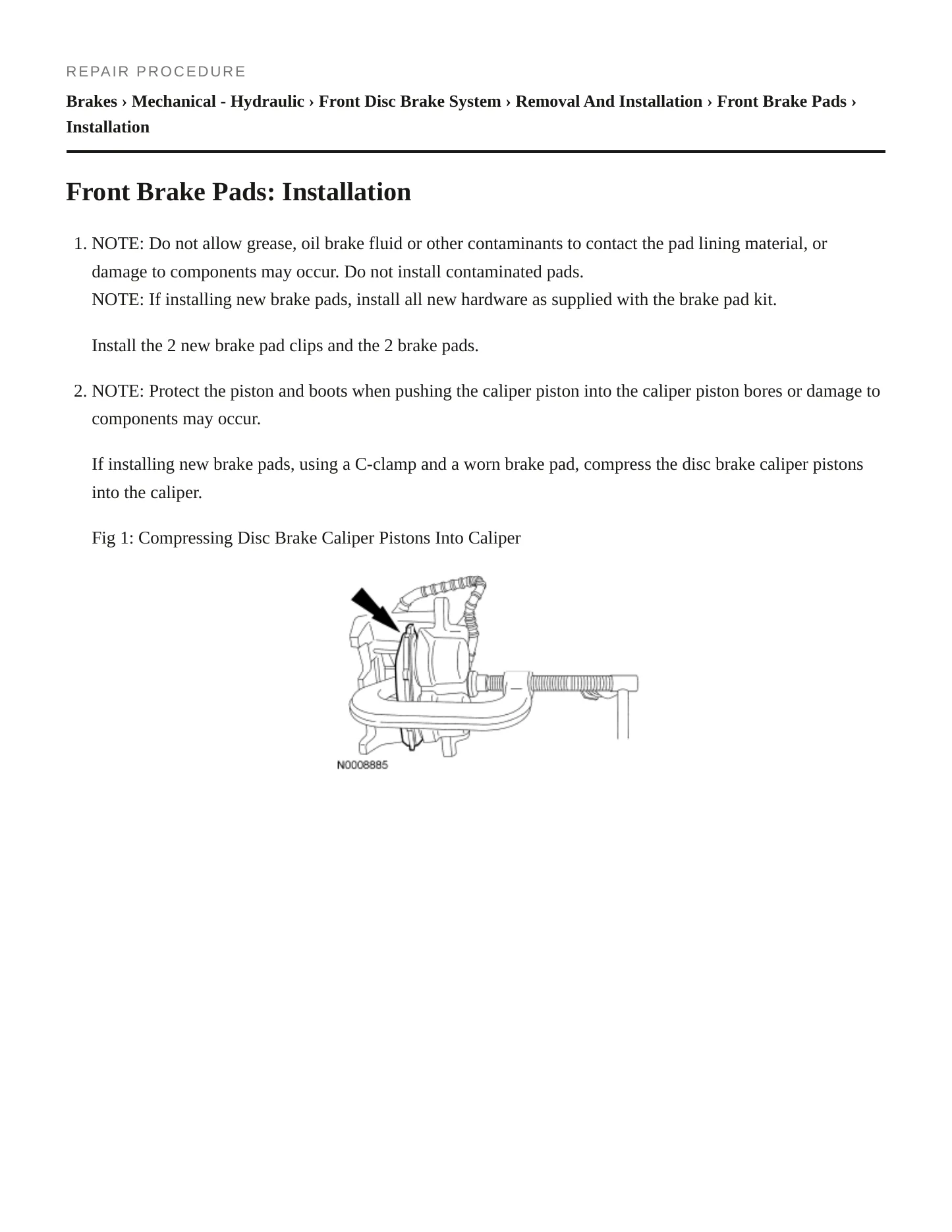 2010 Ford Ranger Service and Repair Manual preview page 5