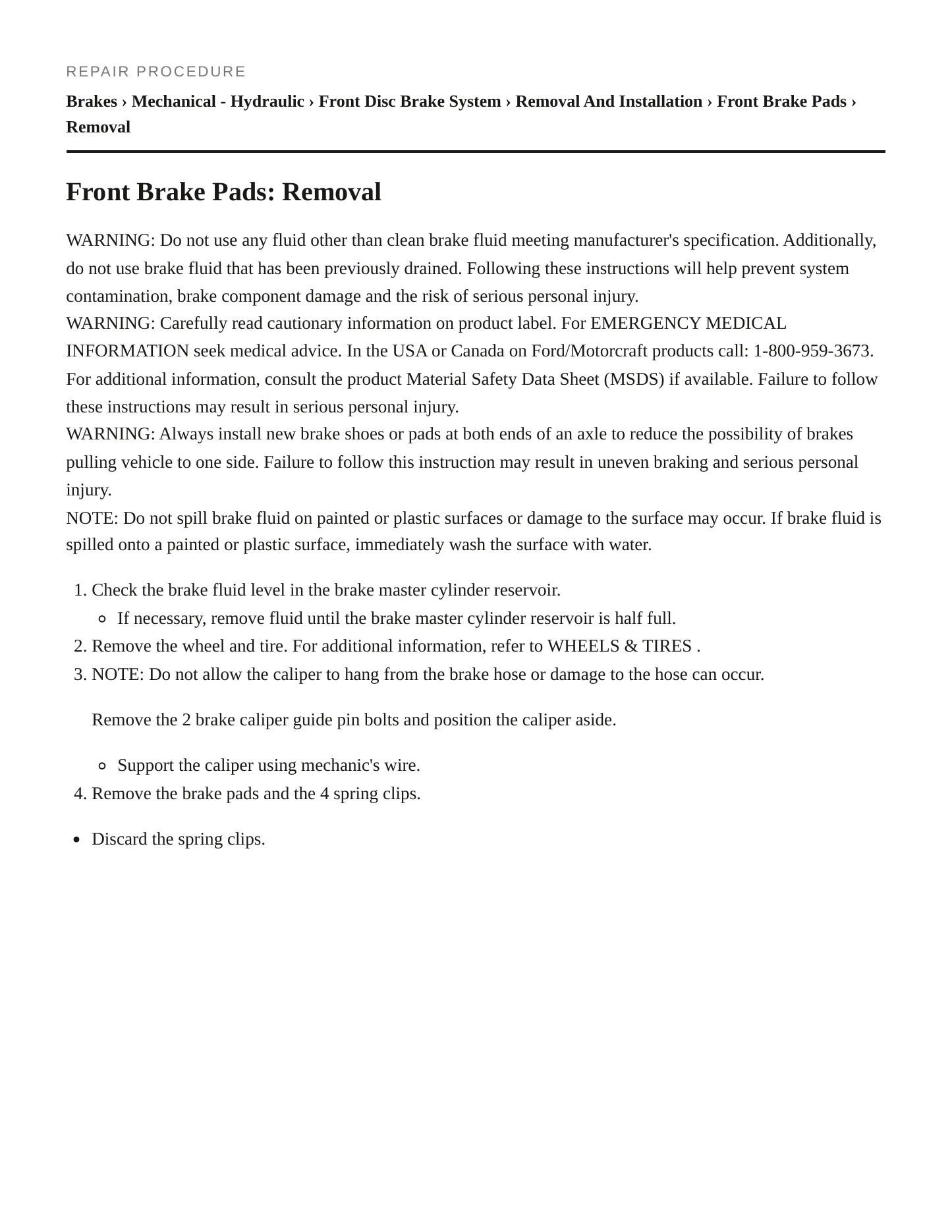 2011 Ford Expedition Service and Repair Manual preview page 4