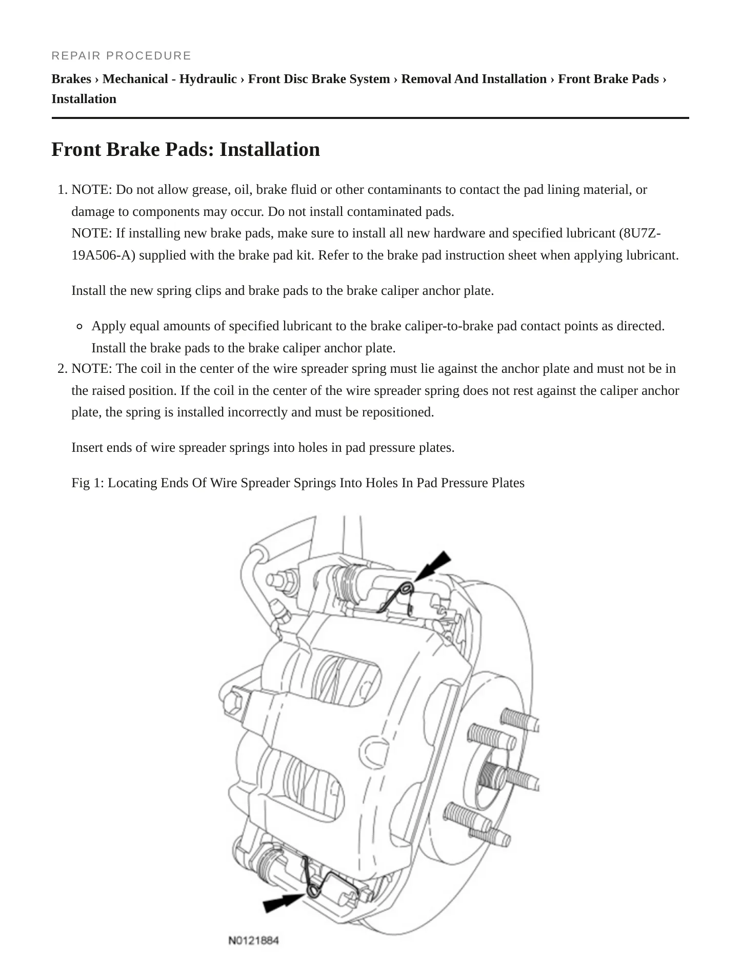 2011 Ford Flex service manual page 5