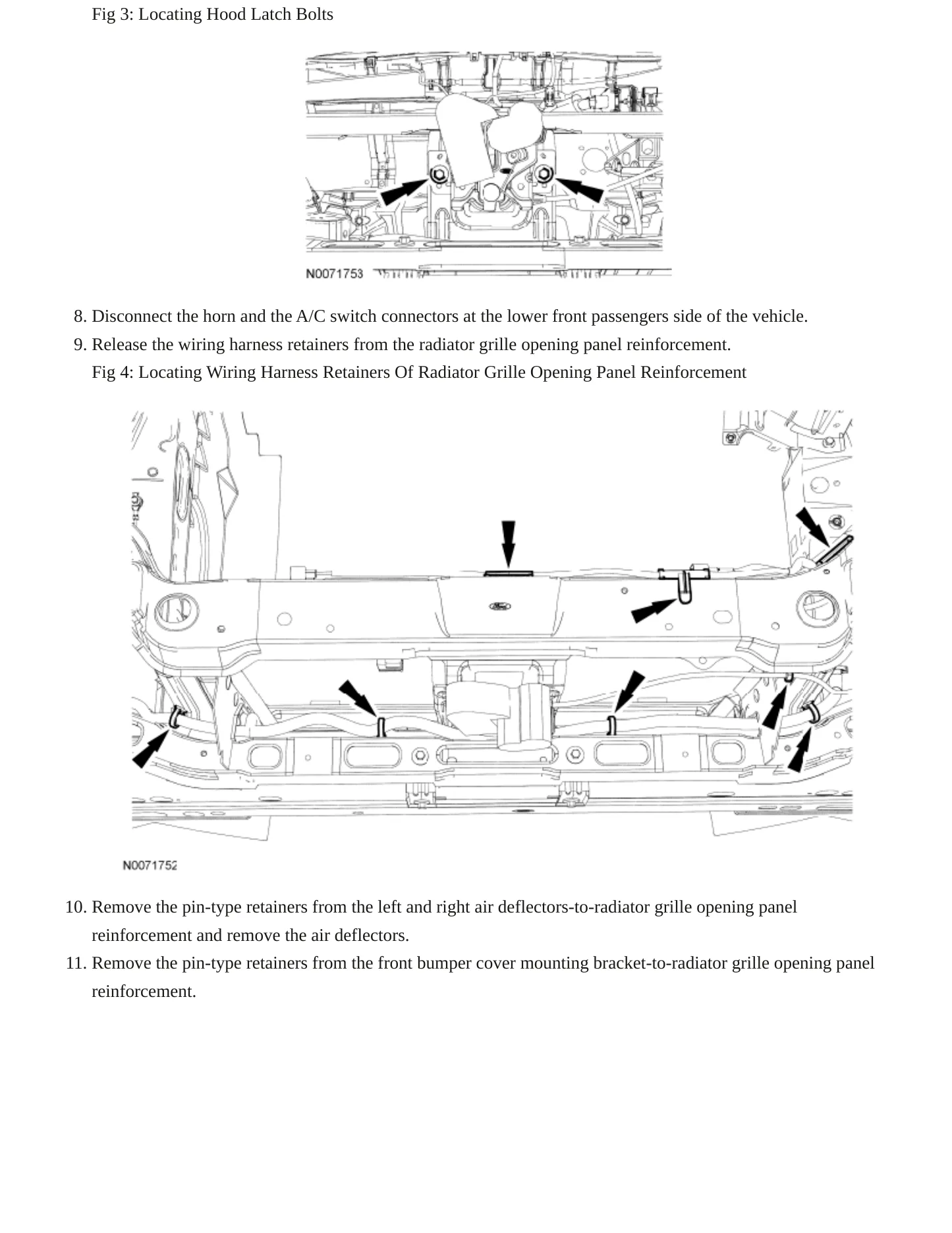 2011 Ford Focus Service and Repair Manual preview page 6
