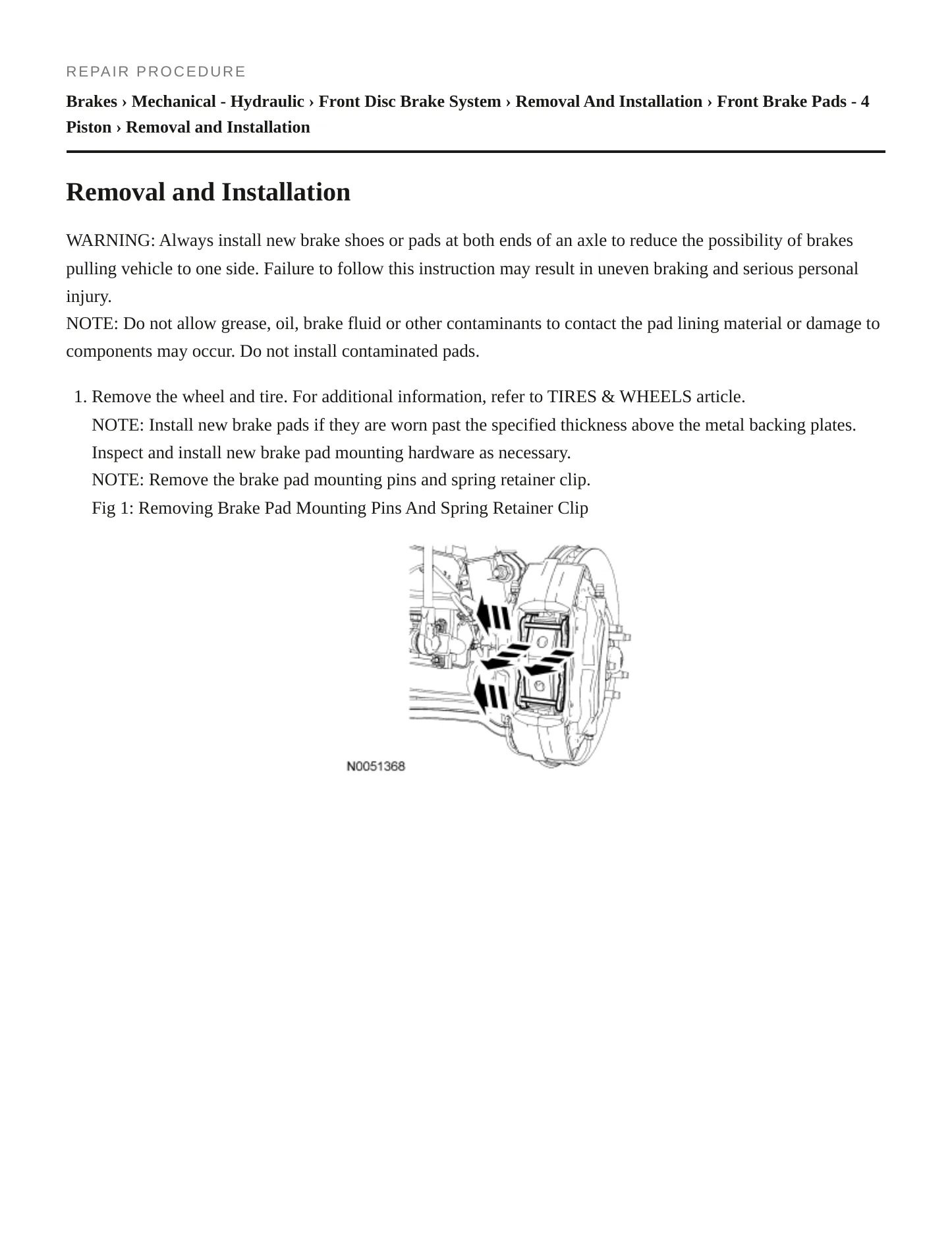 2011 Ford Mustang Service and Repair Manual preview page 5