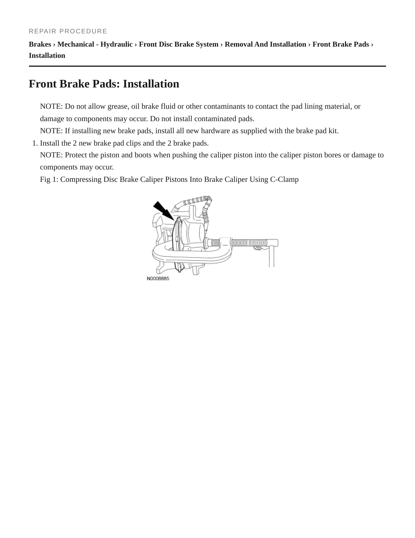 2011 Ford Ranger Service and Repair Manual preview page 5