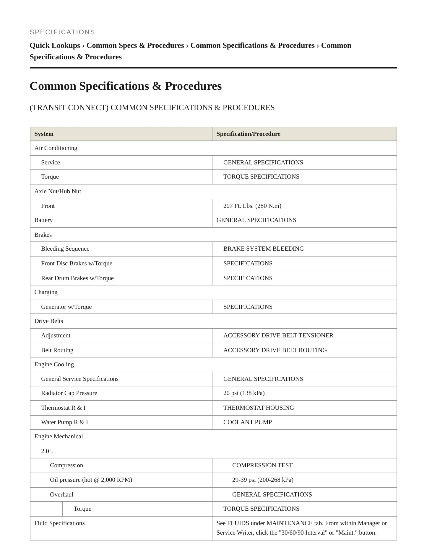 2011 Ford Transit Service and Repair Manual preview page 2