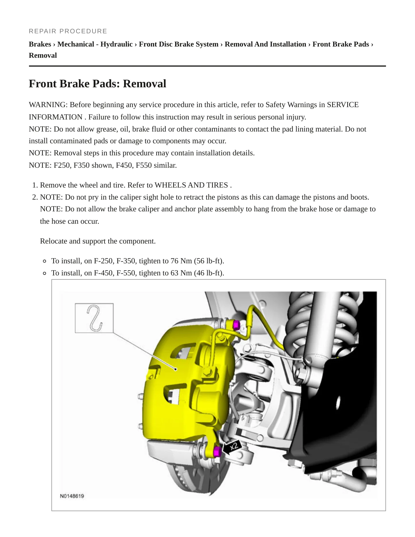 2013 Ford F-550 Super Duty service manual page 5