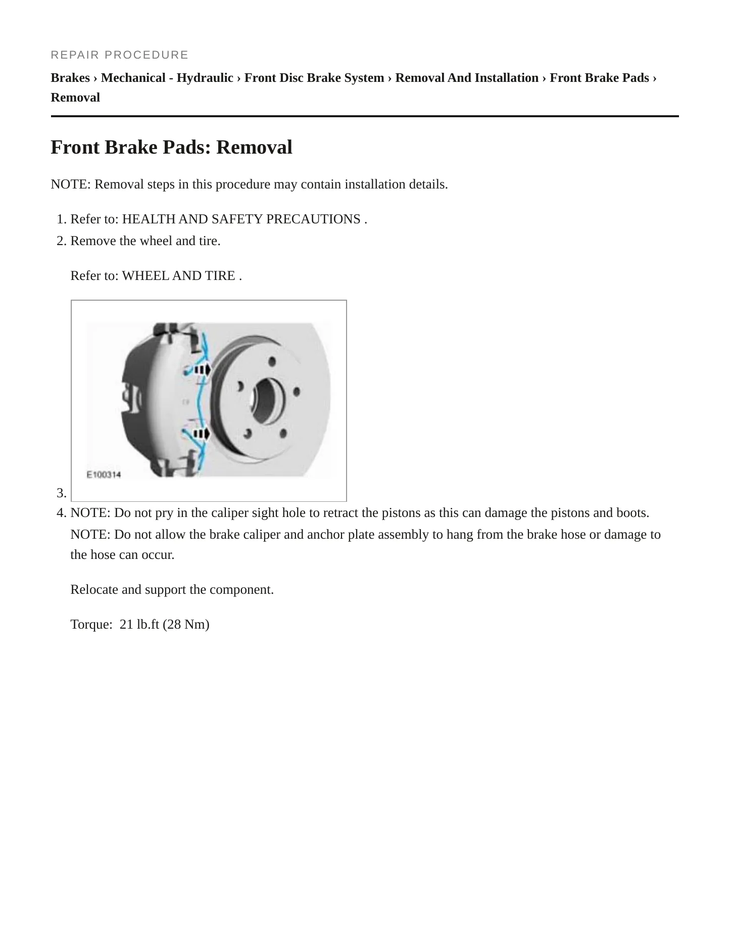 2014 Ford C-Max service manual page 4