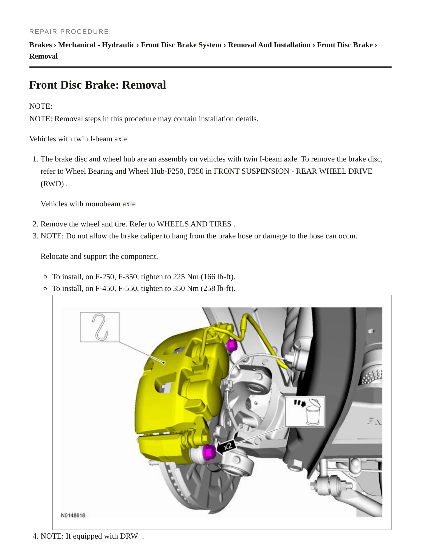 2014 Ford F-550 Super Duty service manual page 5