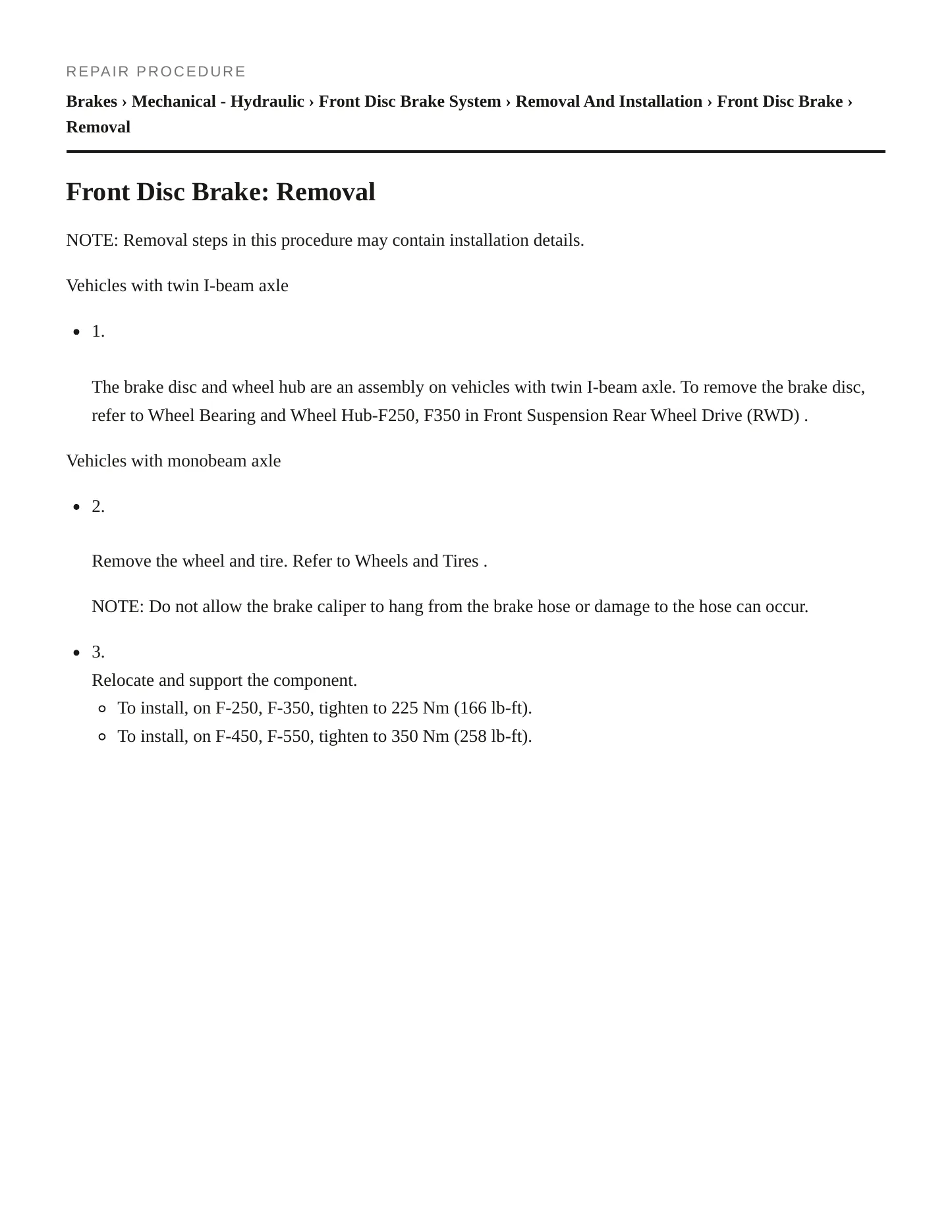 2015 Ford F-350 service manual page 6