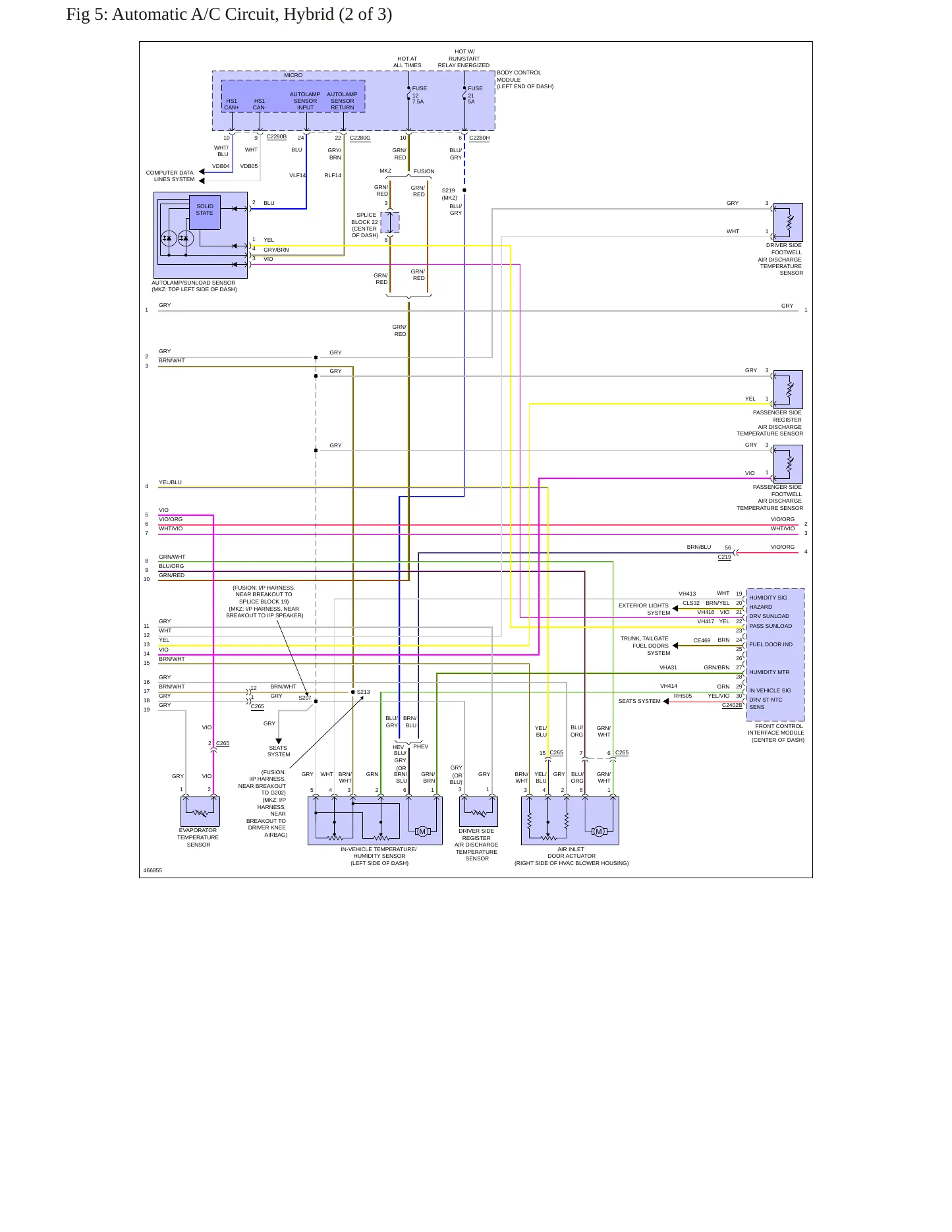 2015 Ford Fusion Service and Repair Manual preview page 13