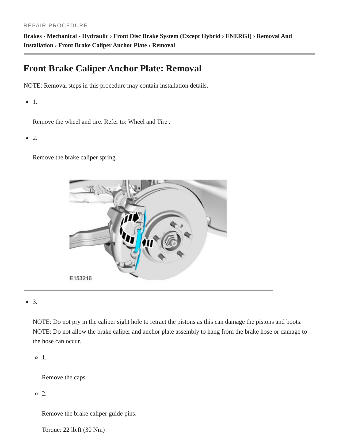 2015 Ford Fusion Service and Repair Manual preview page 6
