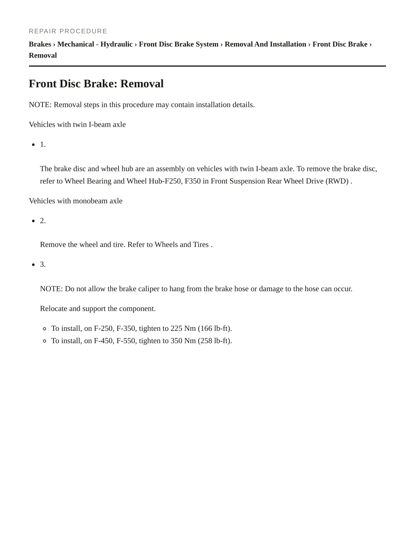 2016 Ford F-350 service manual page 6