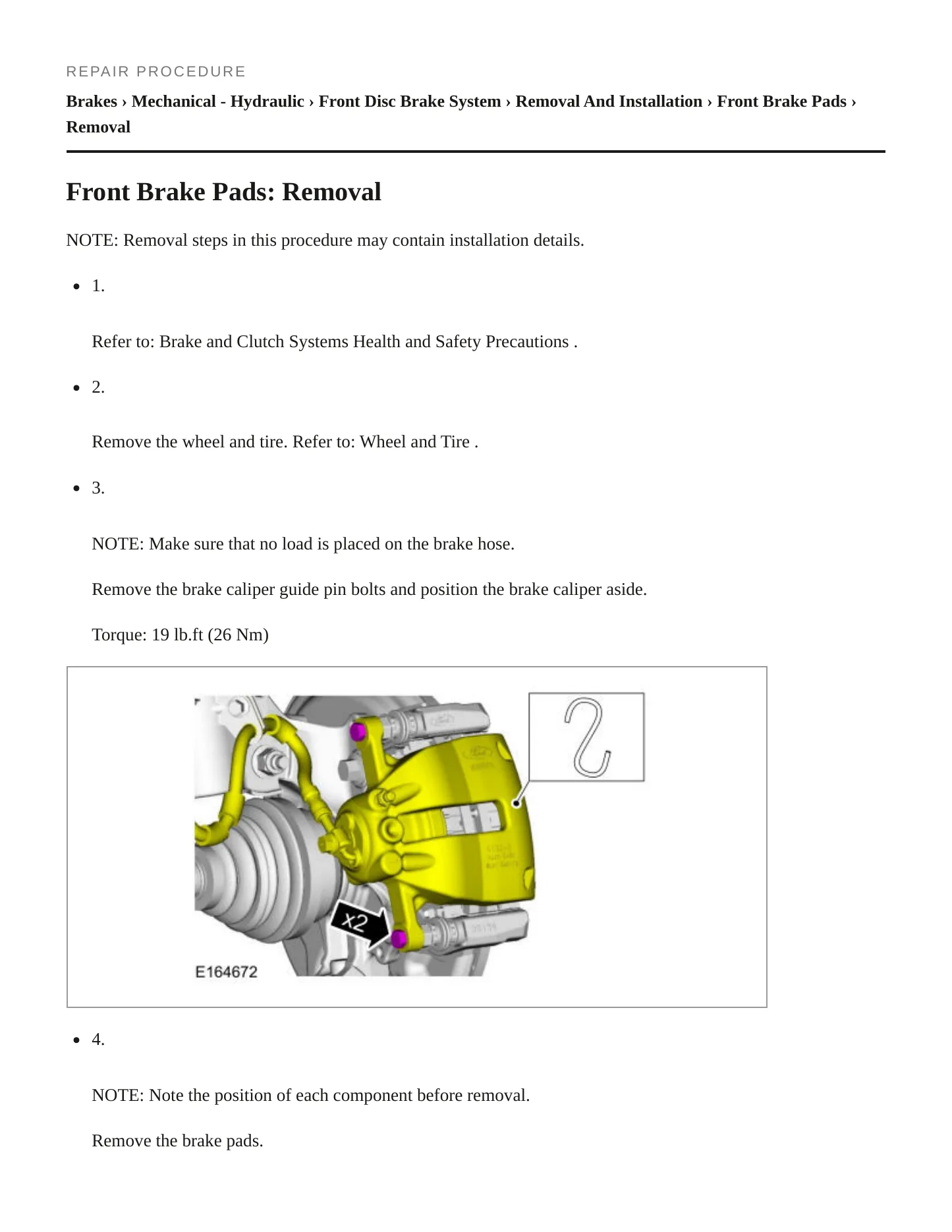 2017 Ford Fiesta Service and Repair Manual preview page 5