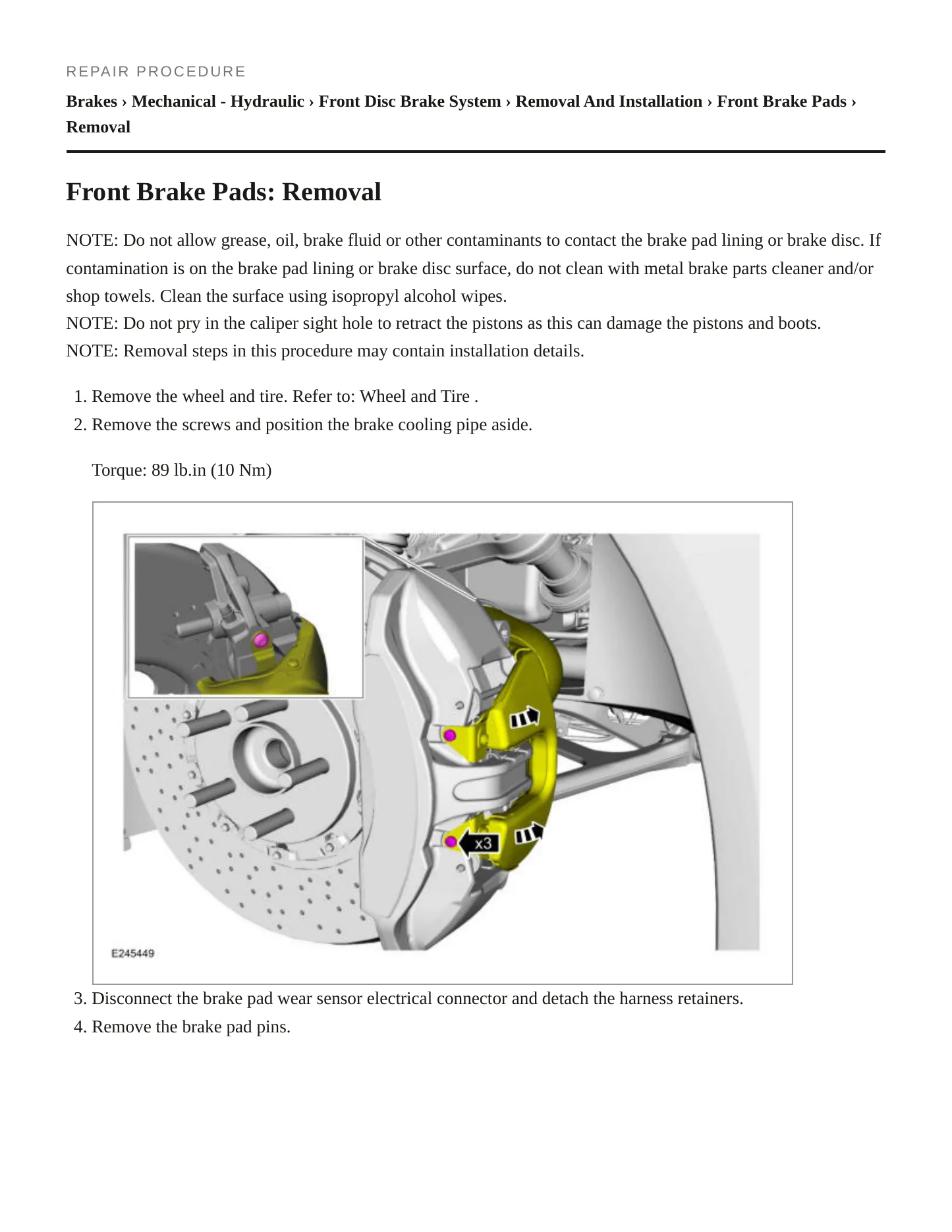 2017 Ford GT Service and Repair Manual preview page 4
