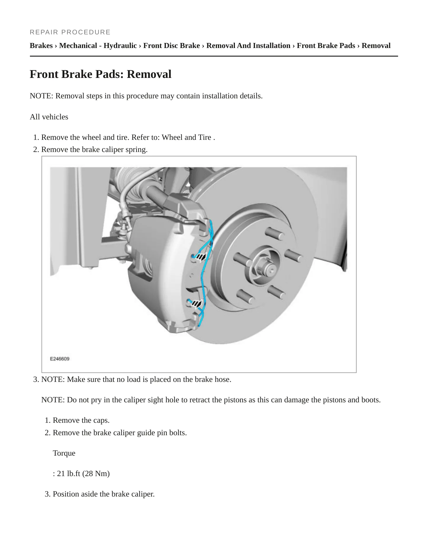 2019 Ford Escape Service and Repair Manual preview page 6