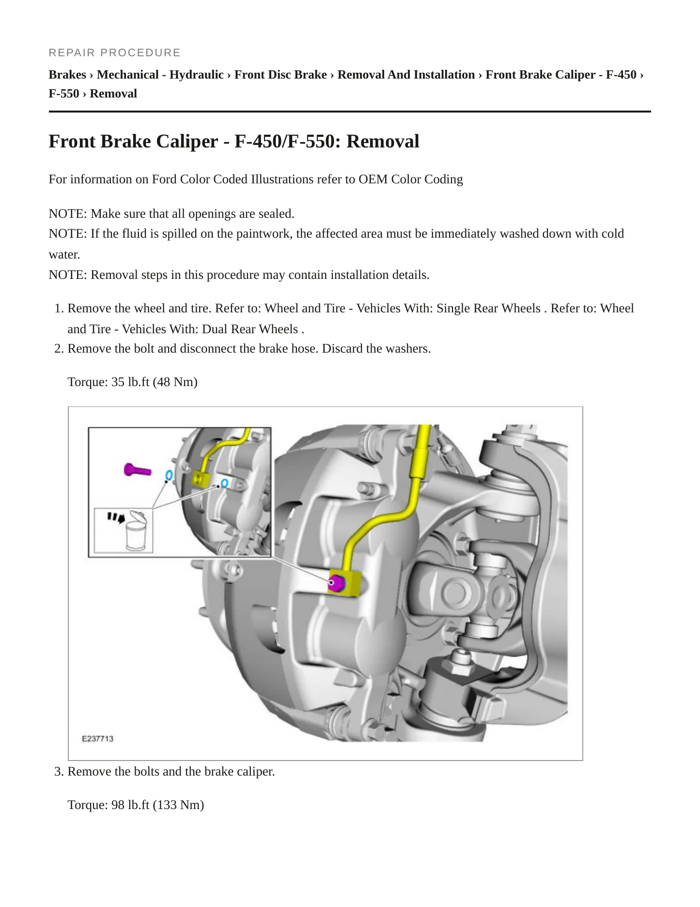 2019 Ford F-550 Super Duty Service and Repair Manual preview page 7