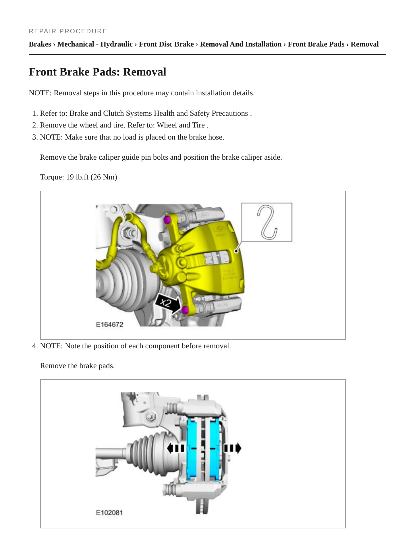 2019 Ford Fiesta Service and Repair Manual preview page 7