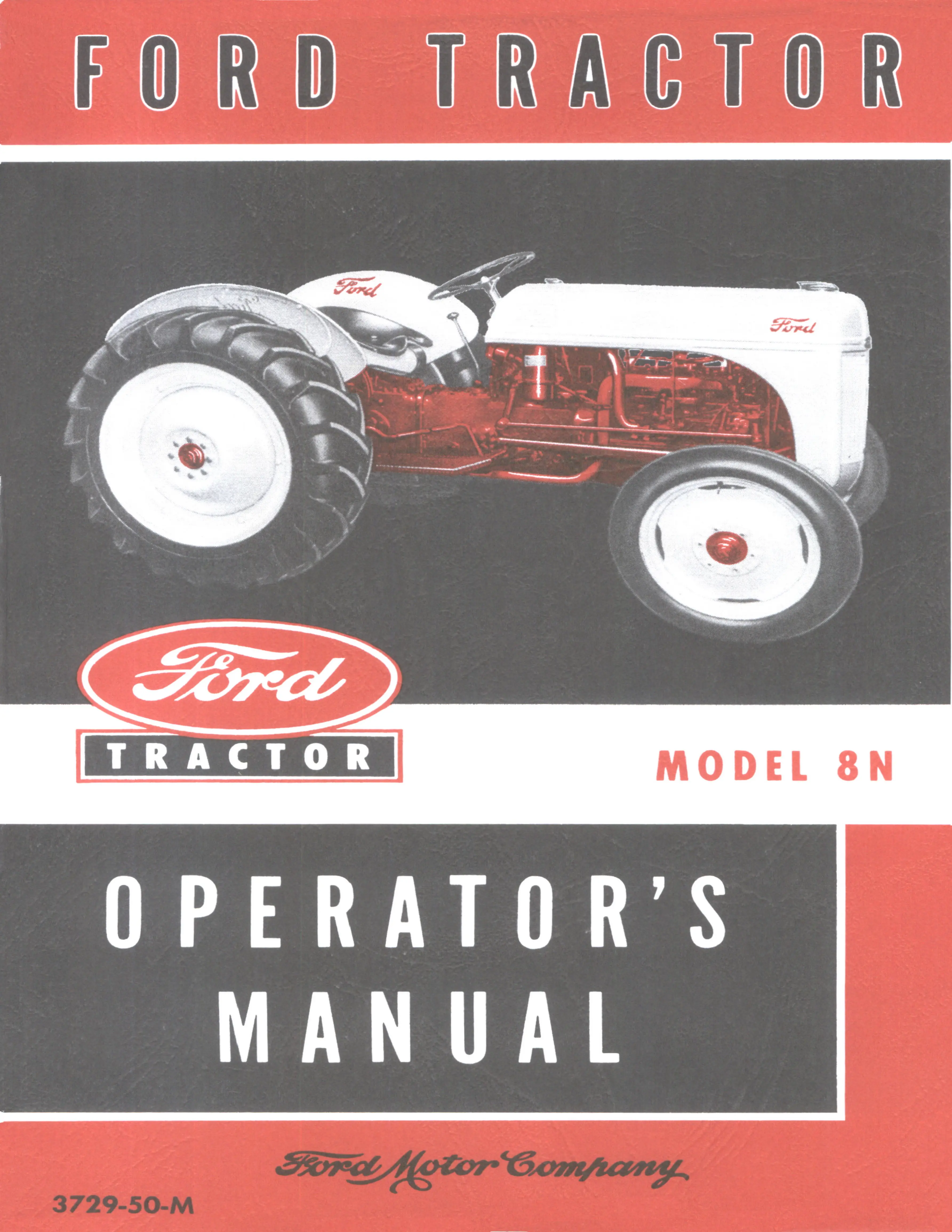 Ford 1948-1952 Tractor 8N Service & Repair Manual preview page 1
