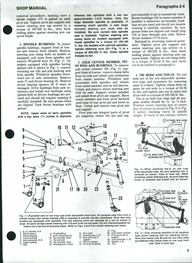 Ford 9600 tractor Service & Repair Manual preview page 6
