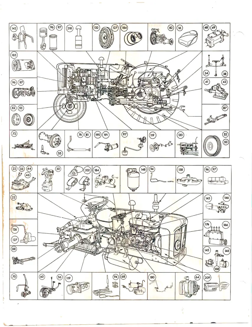 Fordson 1952-1965 Major Super Tractor Parts Manual preview page 6