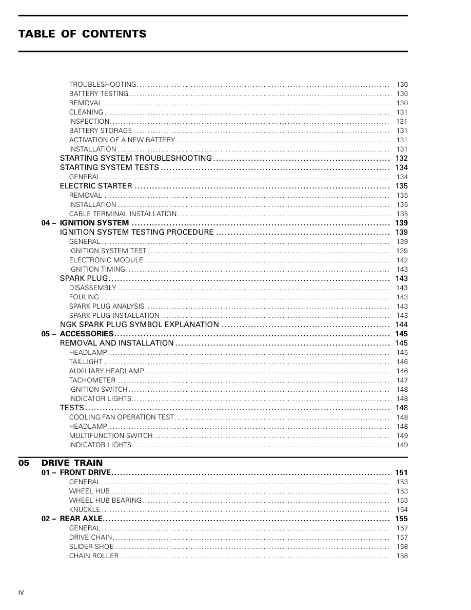 Fordson Major & Power Tractor Service & Repair Manual preview page 4