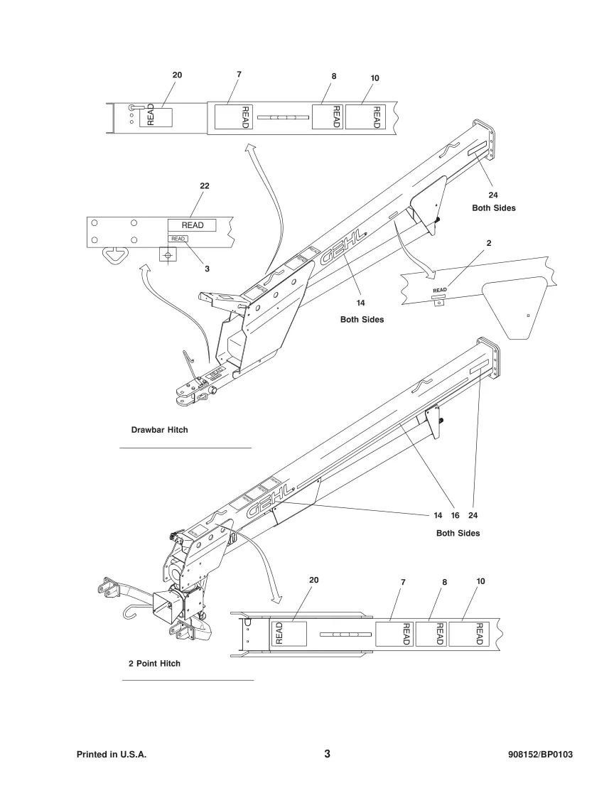 Gehl 2412 Disc Mower Conditioner Parts Manual preview page 5