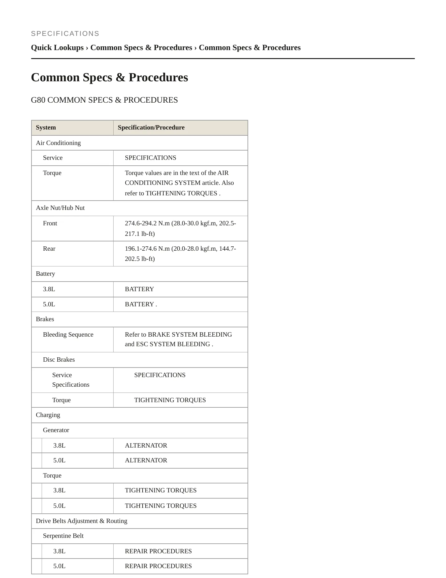 2017 Genesis G80 Service and Repair Manual preview page 2